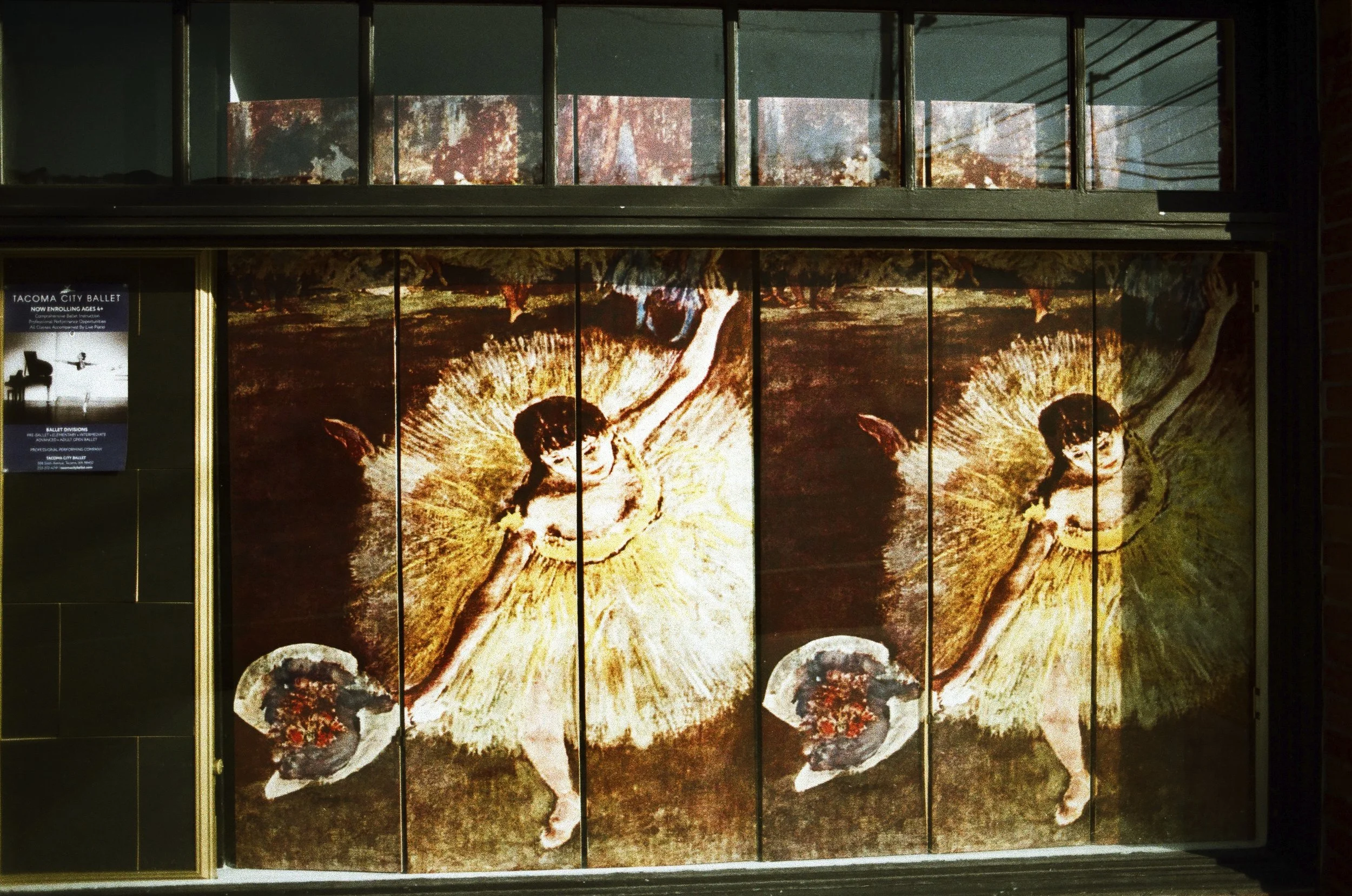 Expired Fuji 100 (shot at 25) pushed 1 stop