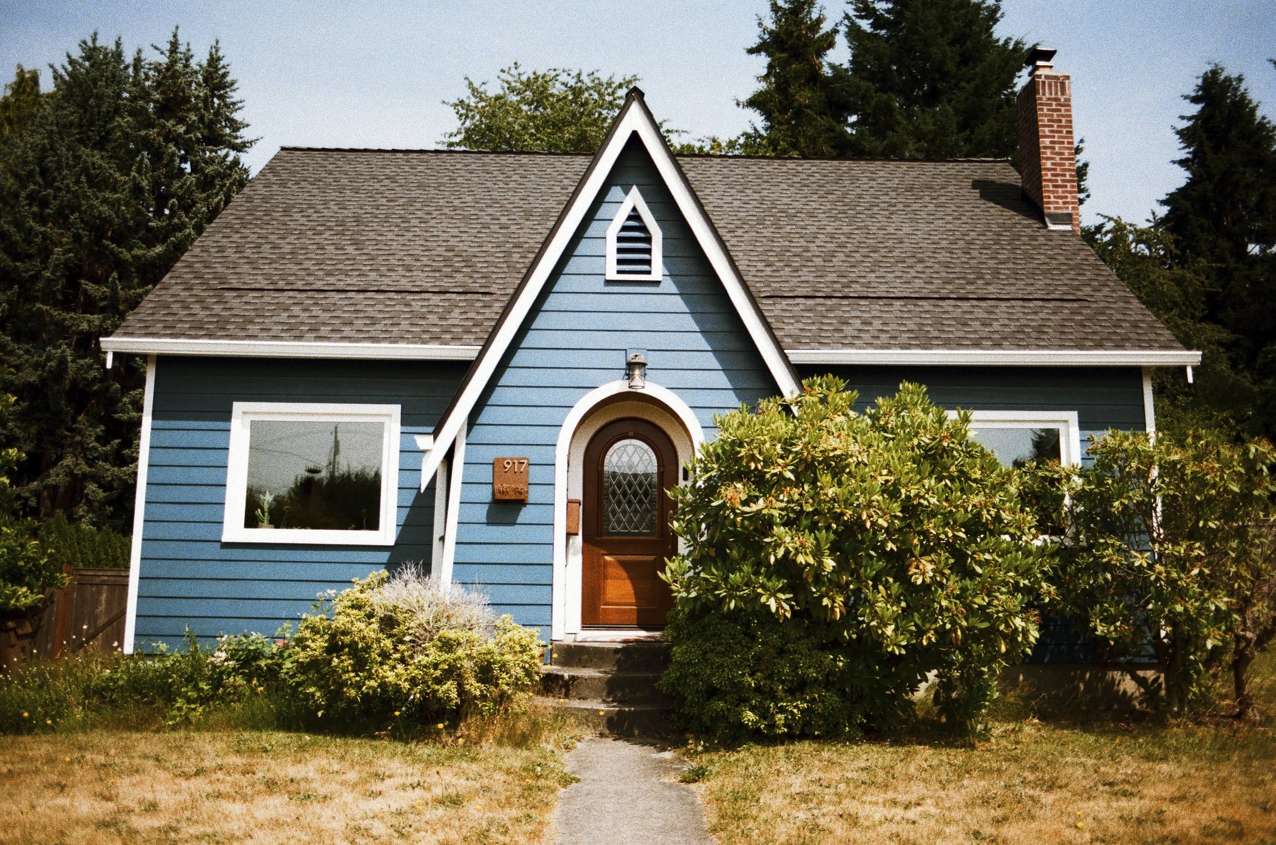 Expired Fuji 100 (shot at 25) pushed 1 stop