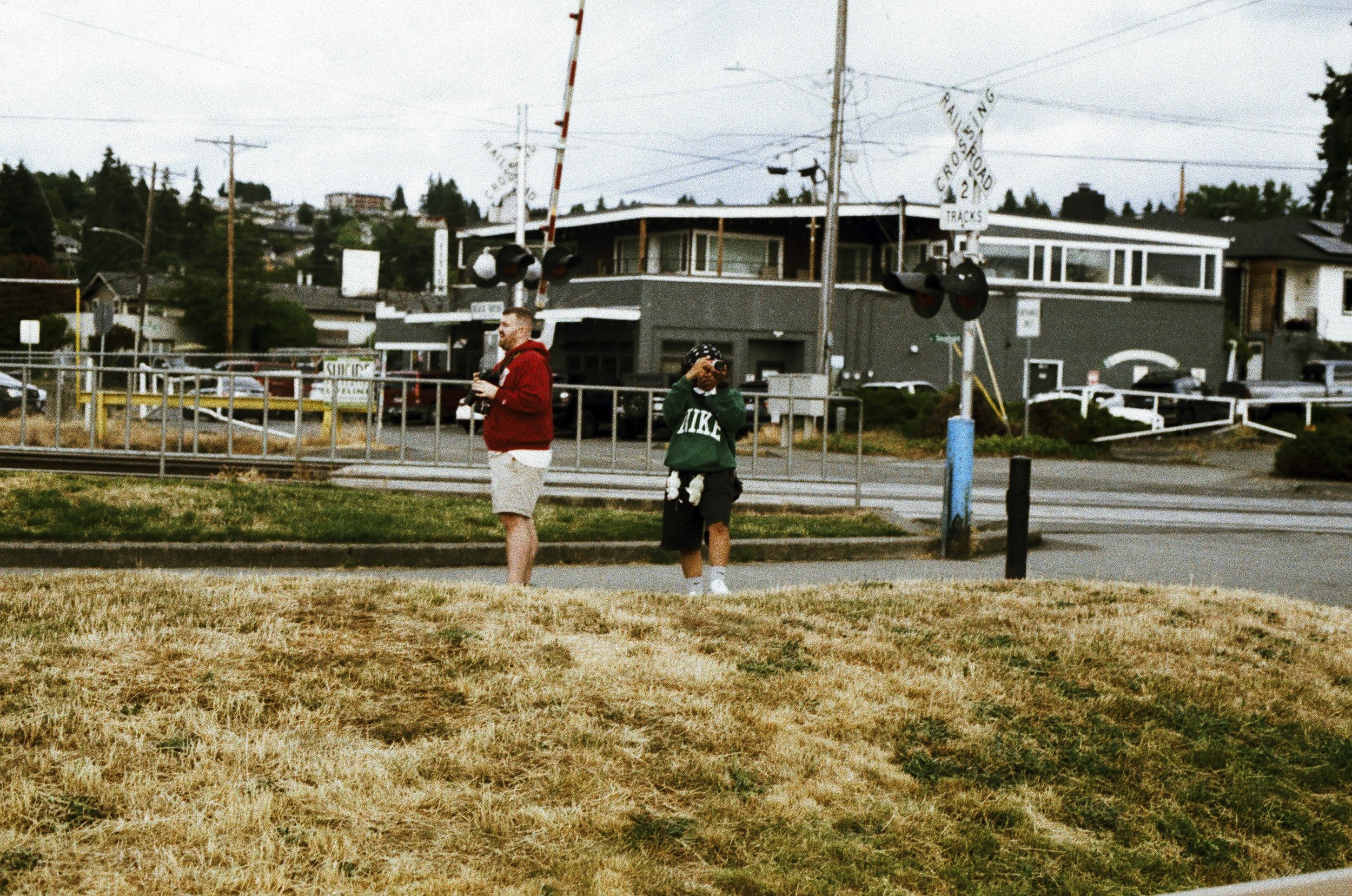 Expired Fuji 100 (shot at 25) pushed 1 stop