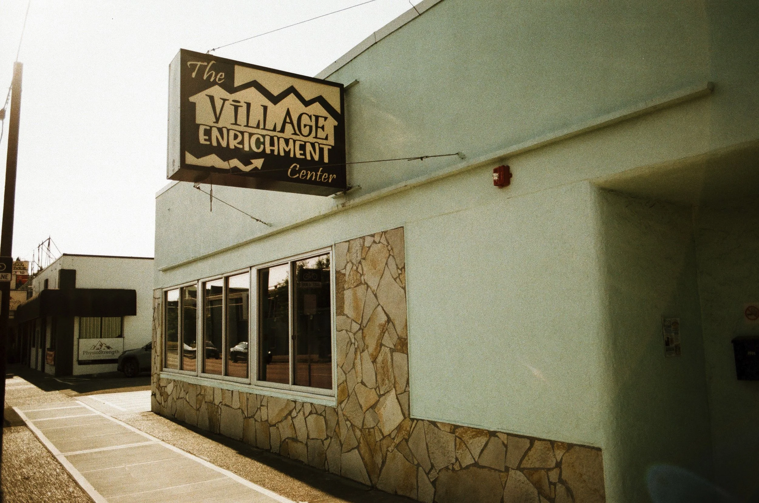 Expired Fuji 100 (shot at 25) pushed 1 stop