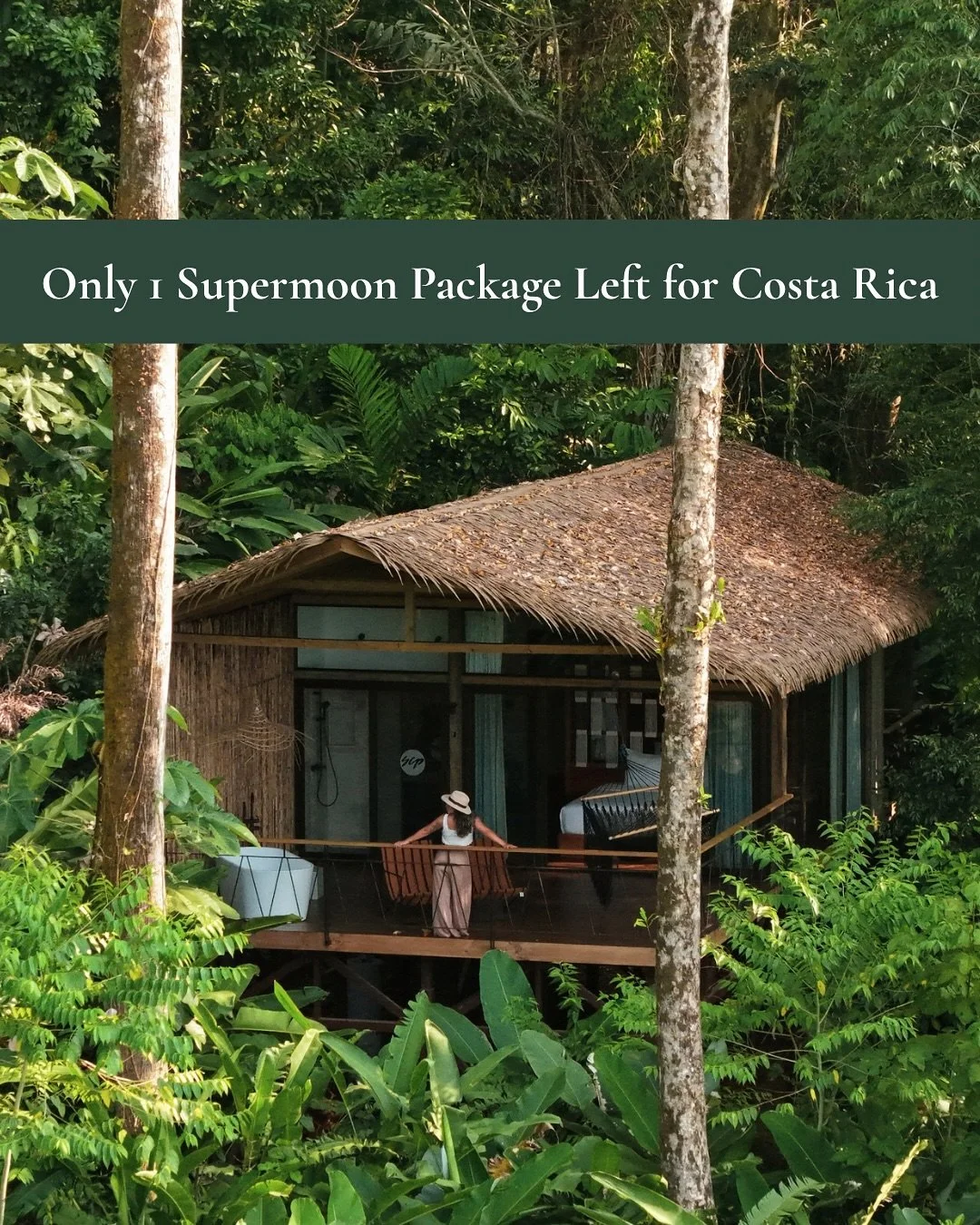 The Supermoon rises tomorrow and in its honor, we&rsquo;re highlighting our most elevated Costa Rica retreat experience &mdash; the Supermoon Package.

Indulge in the highest level of rainforest luxury and an experience as rare as the Supermoon itsel