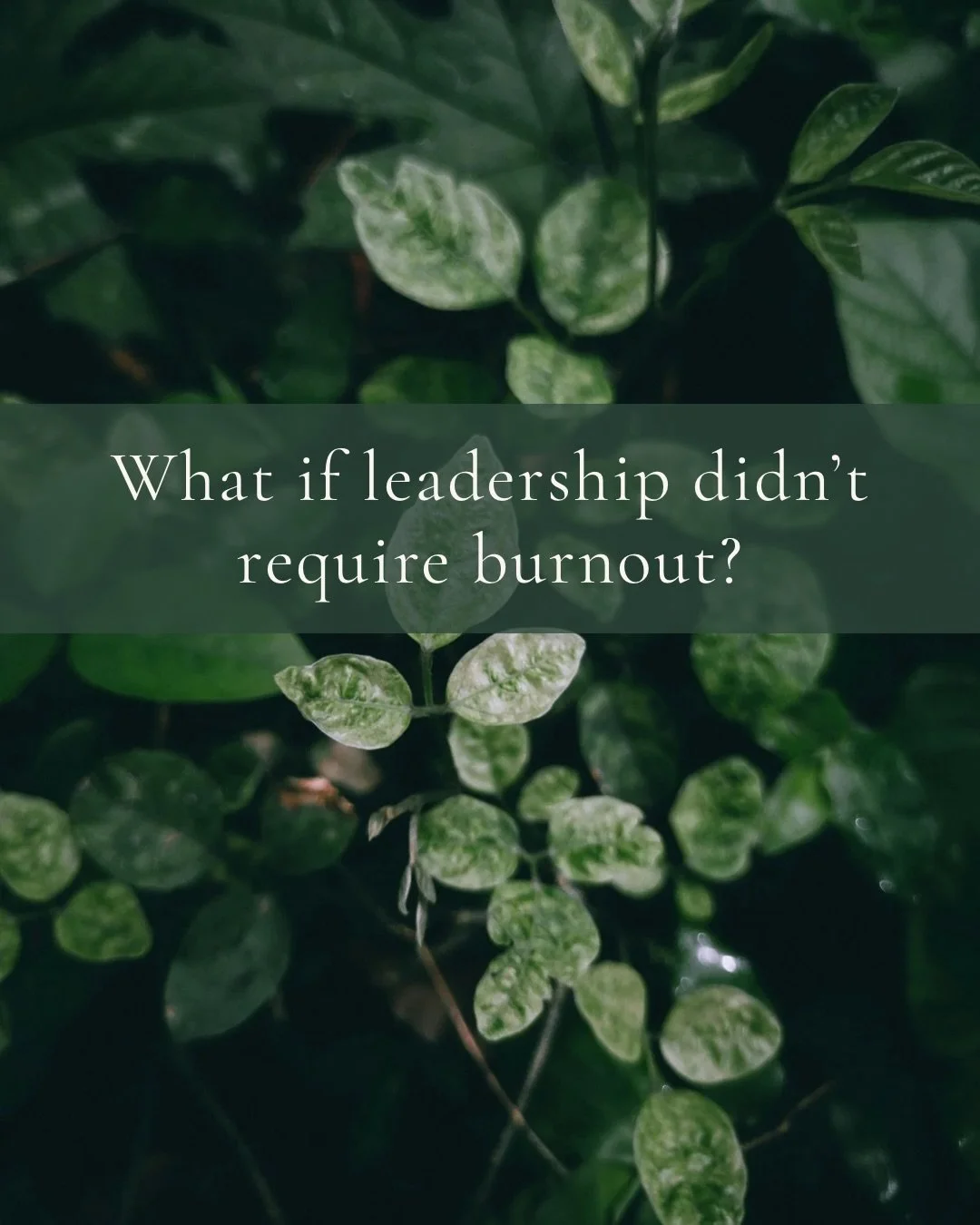 So many women we work with are brilliant, driven leaders&hellip; and they&rsquo;re tired. Not because they lack capacity &mdash; but because the leadership model they inherited requires constant output, urgency, and self-sacrifice.

If this feels fam