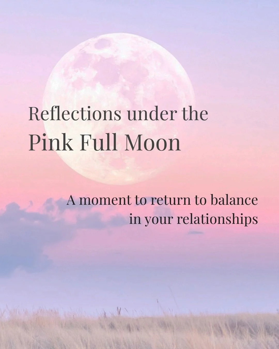 On April 1, the Pink Full Moon lights up the sky in Libra.

Named after the soft colors of spring, this full moon brings our relationships into focus, asking us to reflect on what feels balanced, what doesn&rsquo;t, and what may need adjusting.

Are 