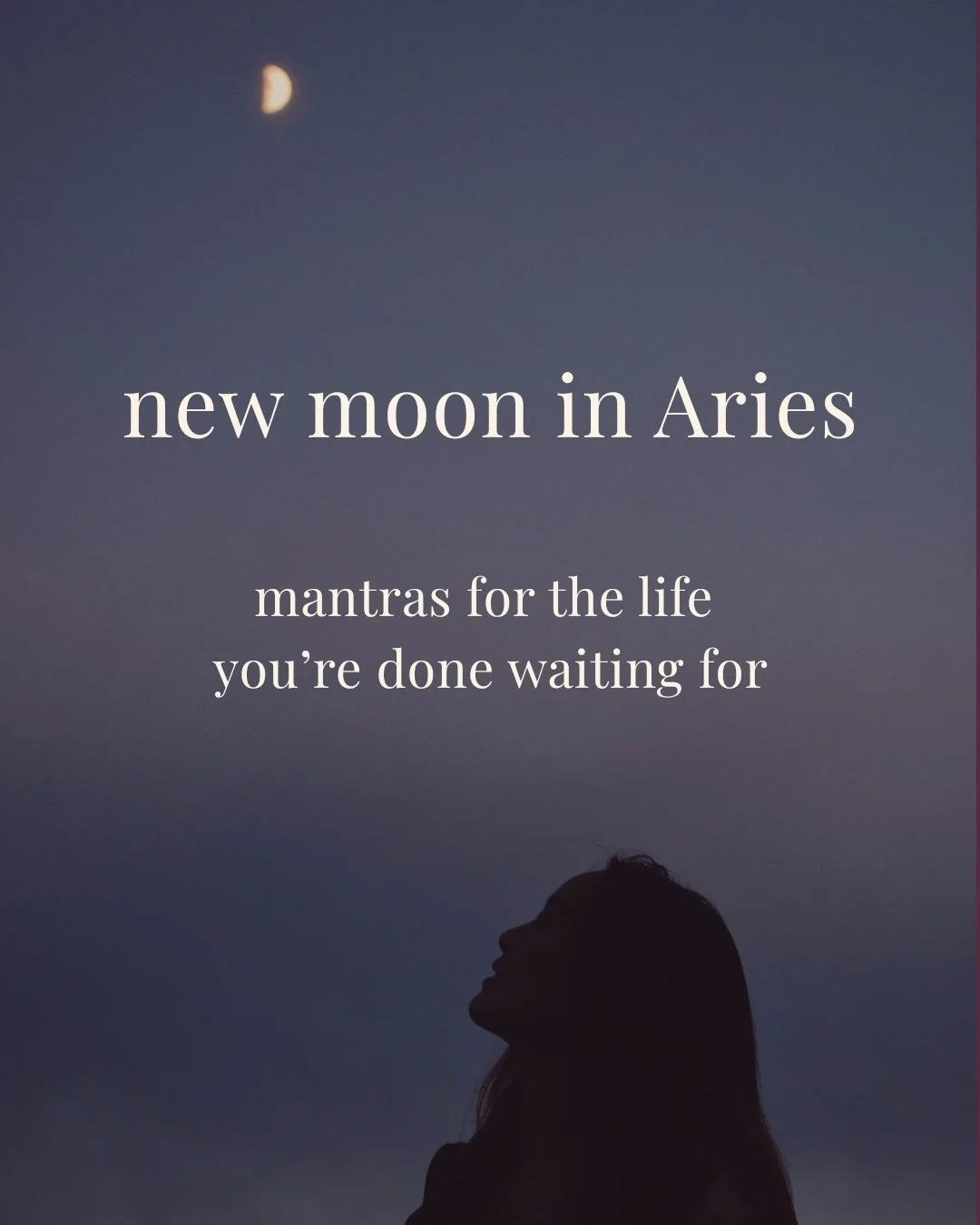 This new moon isn&rsquo;t asking you to reflect. It&rsquo;s asking you to decide.

The April new moon in Aries arrives at the very end of the sign, which means this isn&rsquo;t &ldquo;fresh start&rdquo; energy.

This is the moment where you&rsquo;ve 