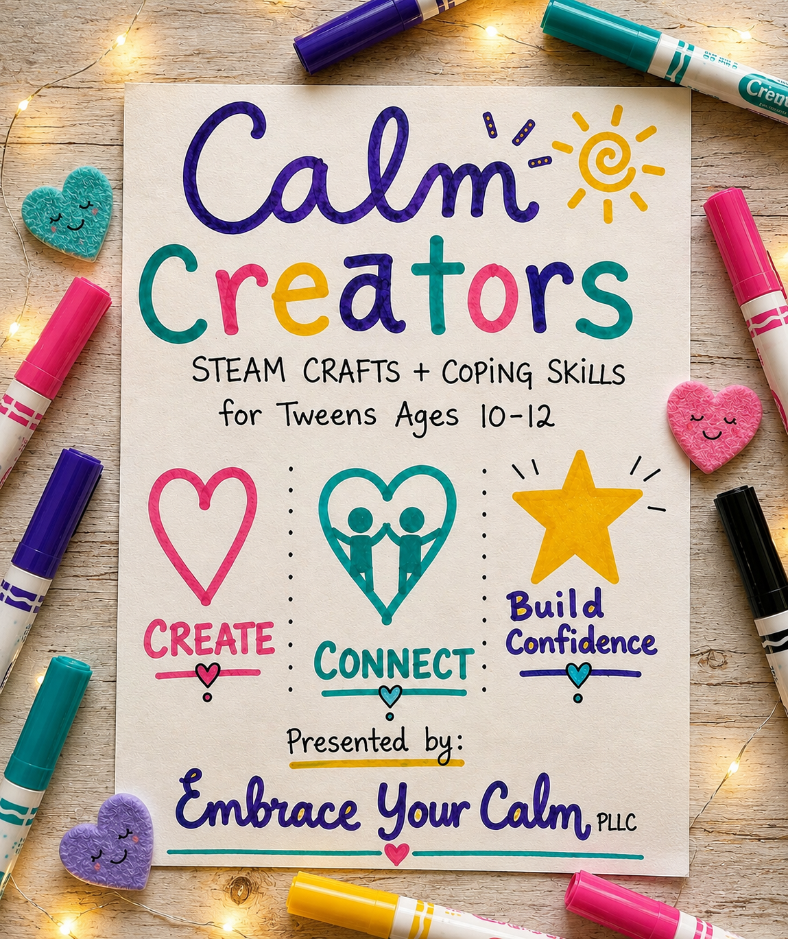 Calm Creators Summer Camp (ages 10-12)