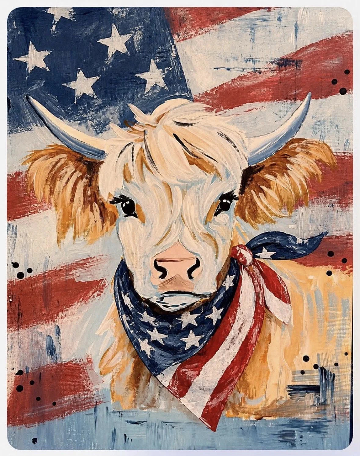 Mindful art kit: Patriotic Betsy
