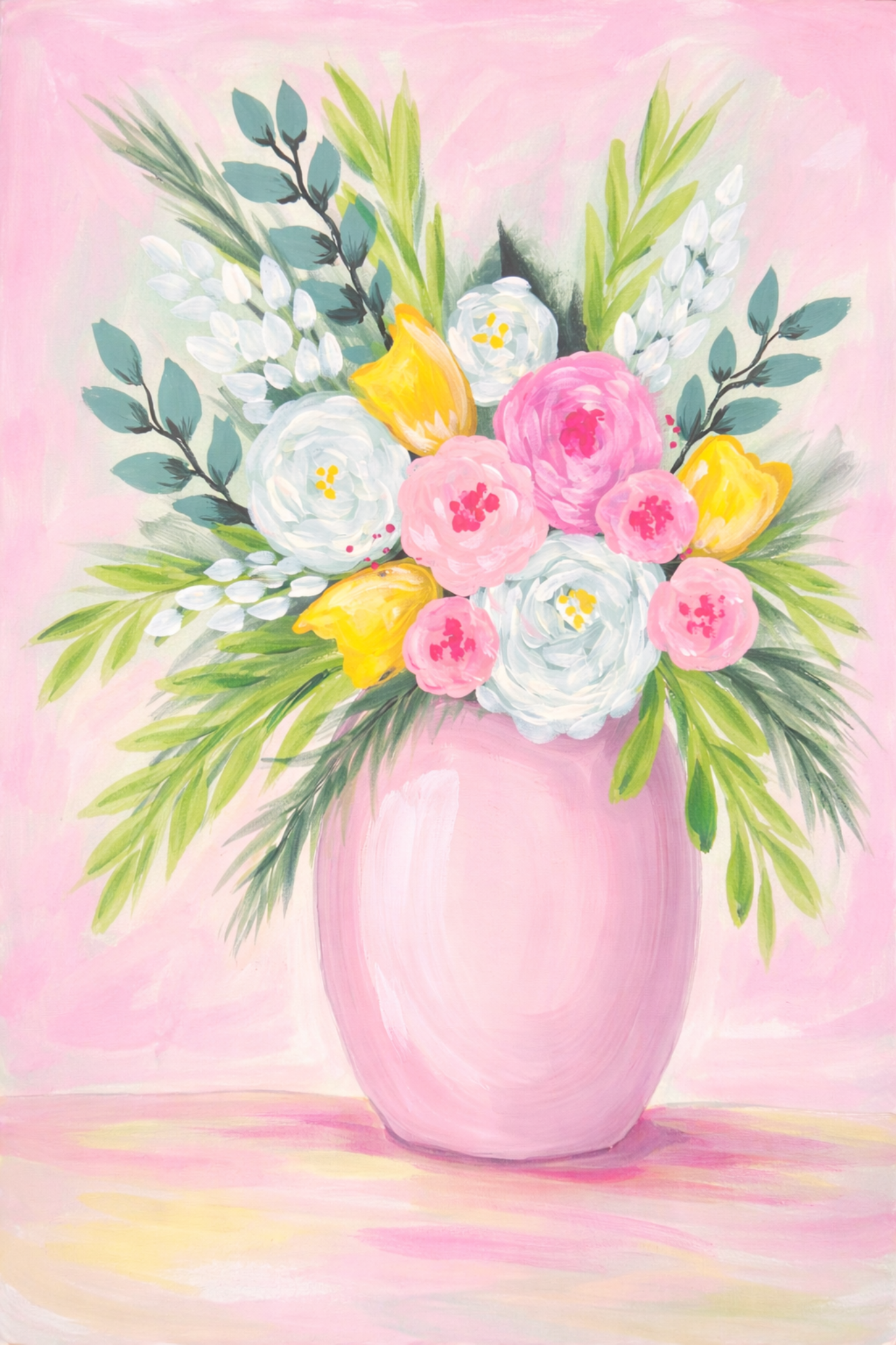Pink Flower bouquet.png