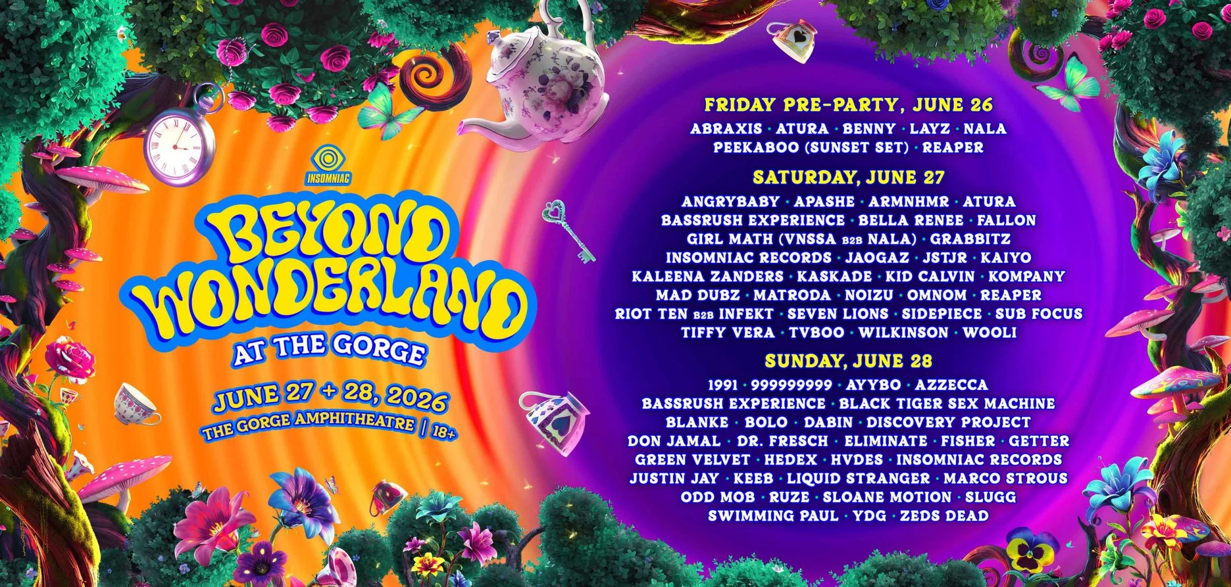 Beyond Wonderland at the Gorge