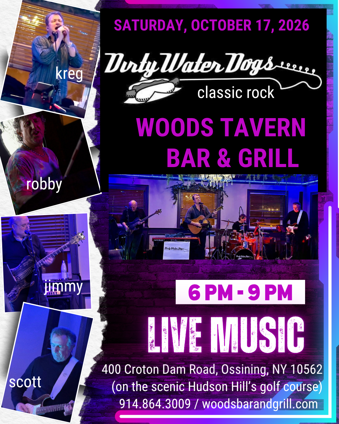 Cancelled Dirty Water dogs