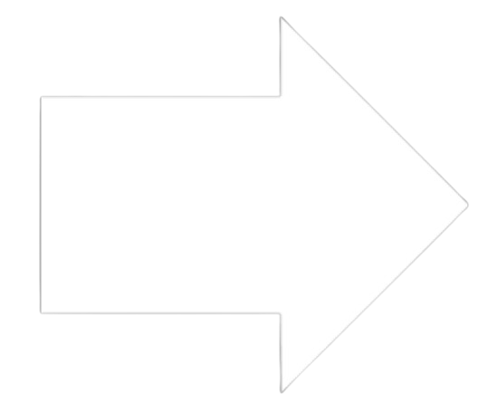 White arrow pointing right on black background
