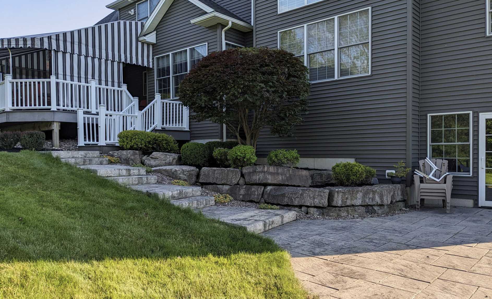 Professional landscaping services for homeowners in West Seneca, New York.