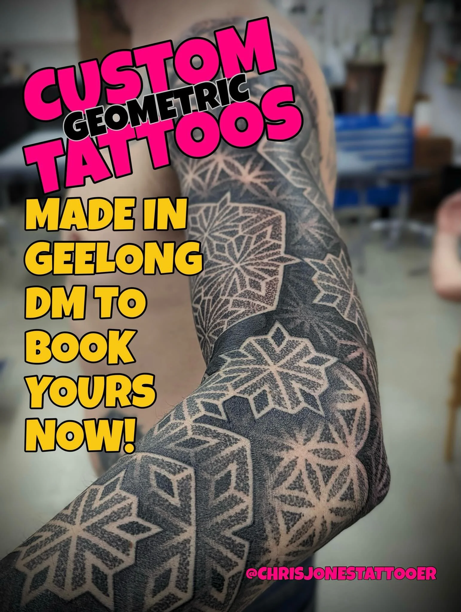 Books always open, custom geometric tattoos made in Geelong! DM for bookings and enquiries.
#geometrictattoogeelong #tattoosgeelong #dotworktattoogeelong #geelongtattoos #geelong