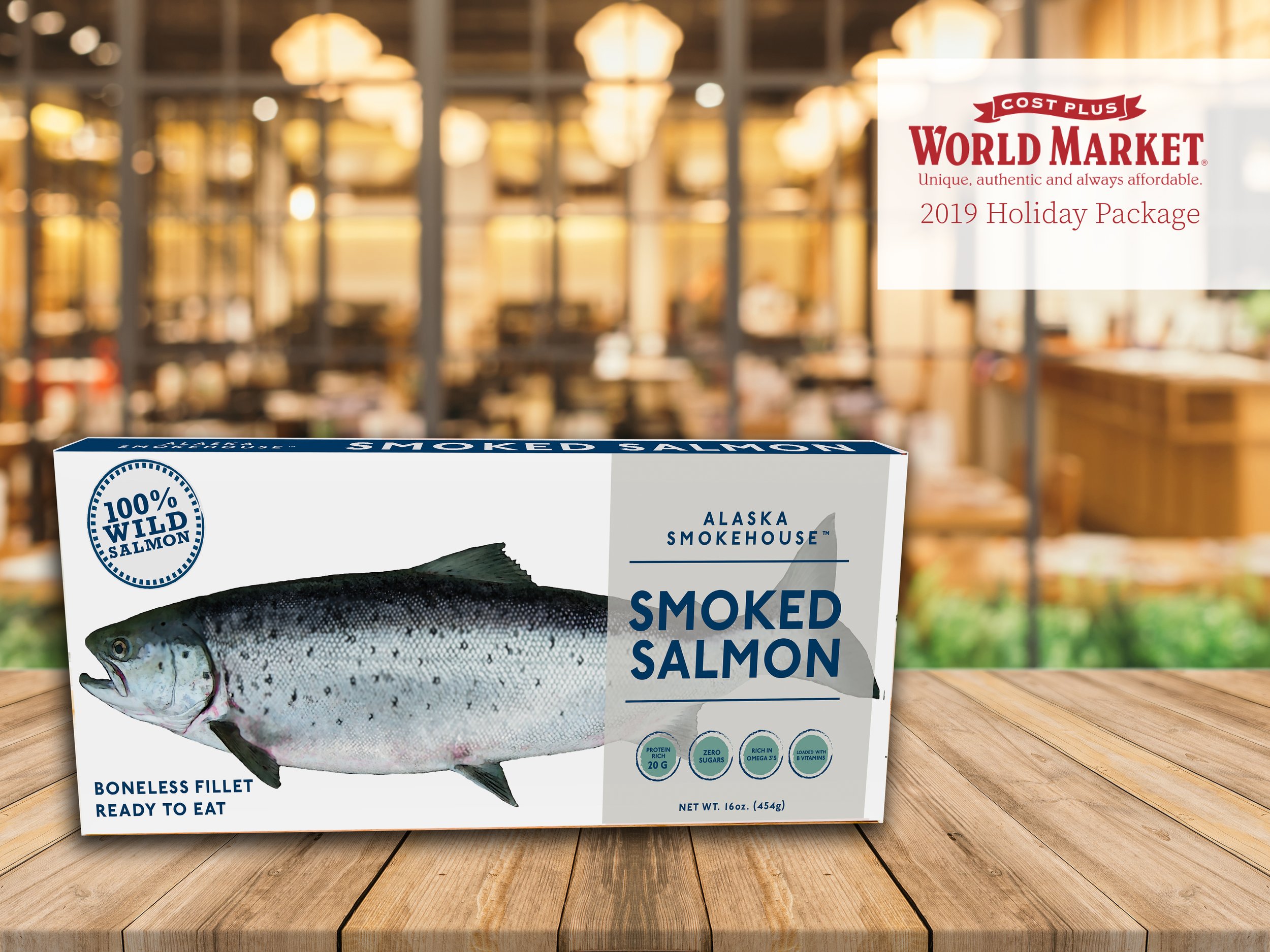 Retail-Ready: Holiday Packaging + Visuals for Premium Smoked Salmon