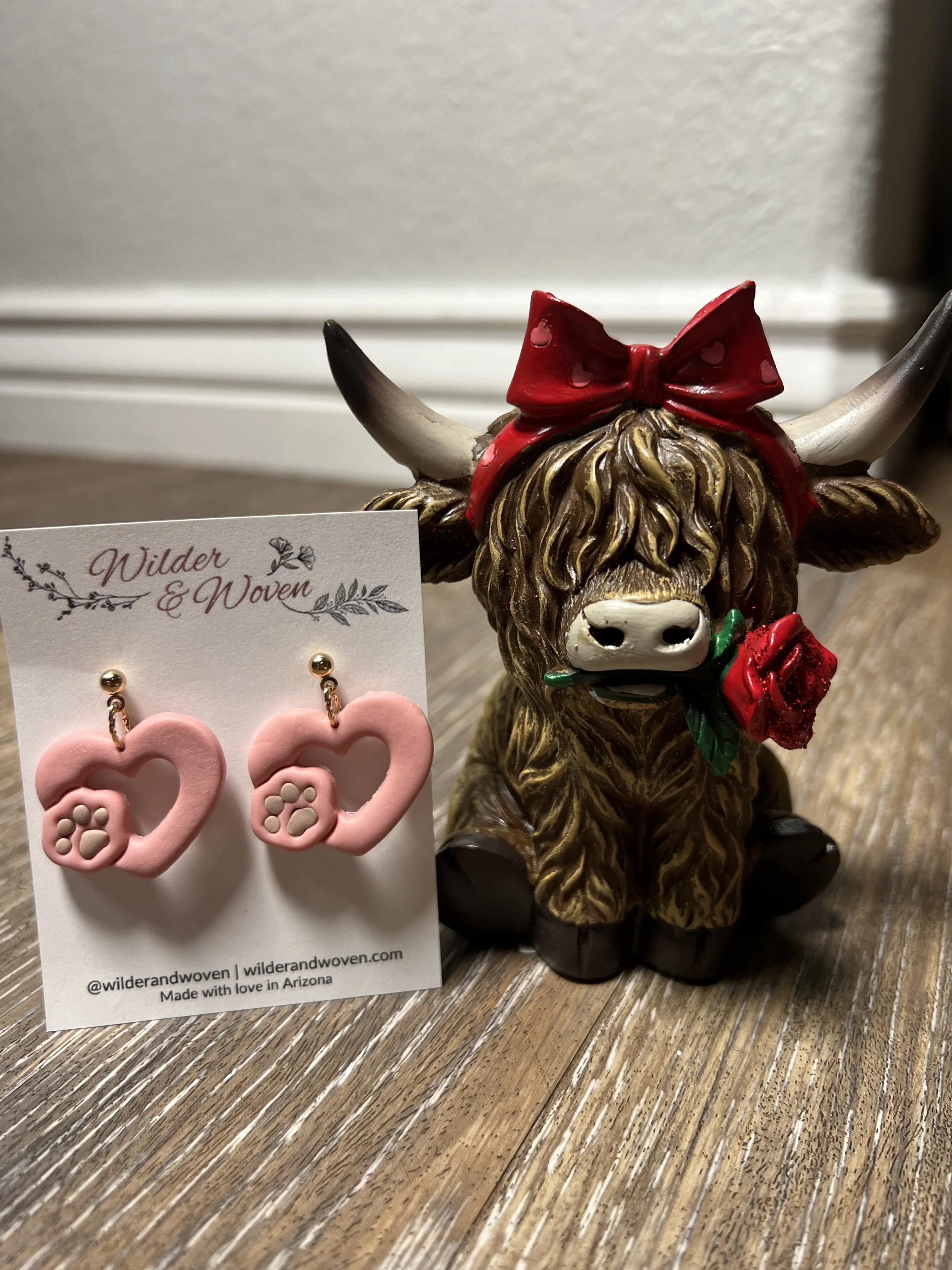 Love at First Paw Dangles - Filled Paw