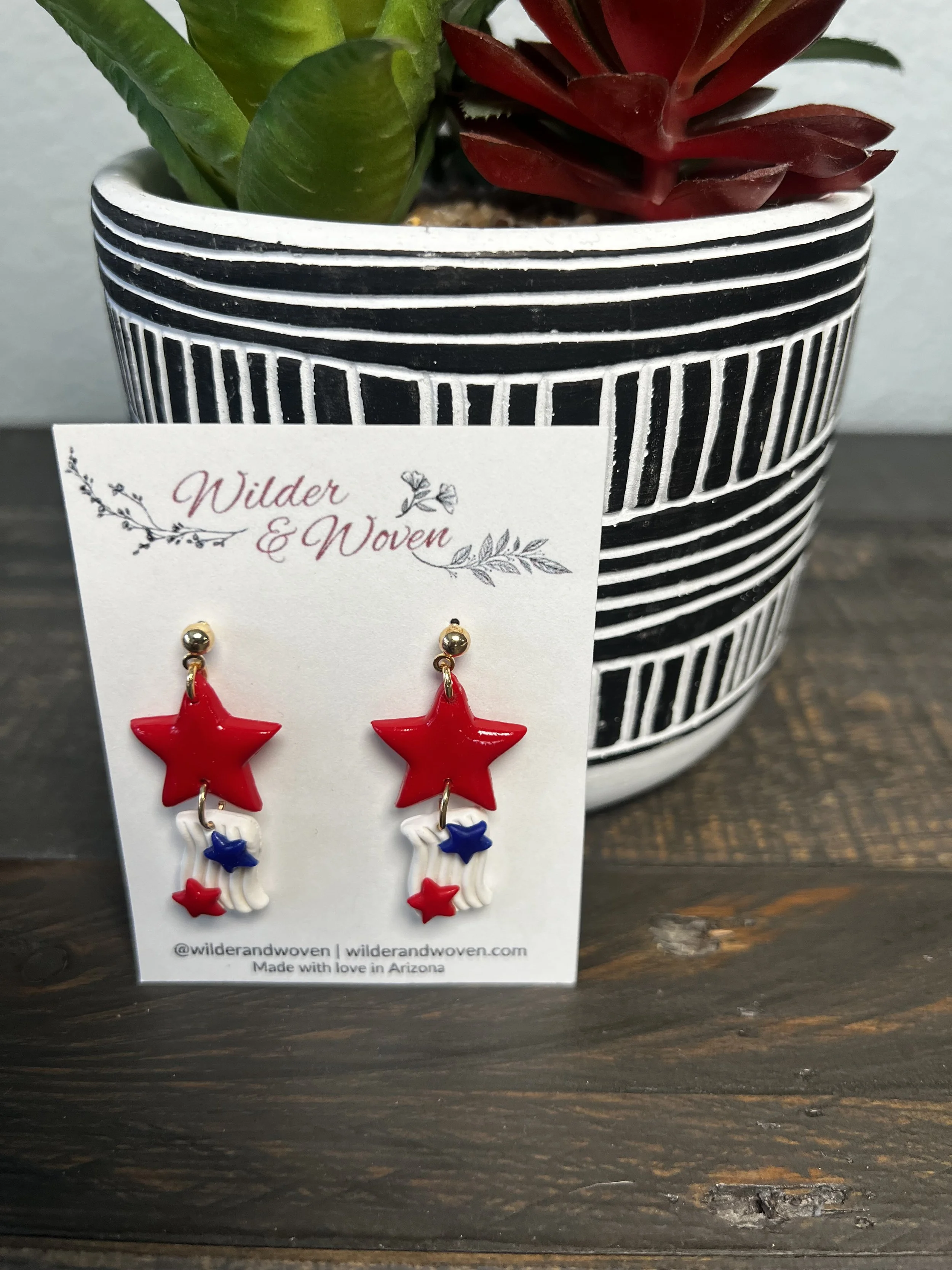 Sparkler Star Dangles