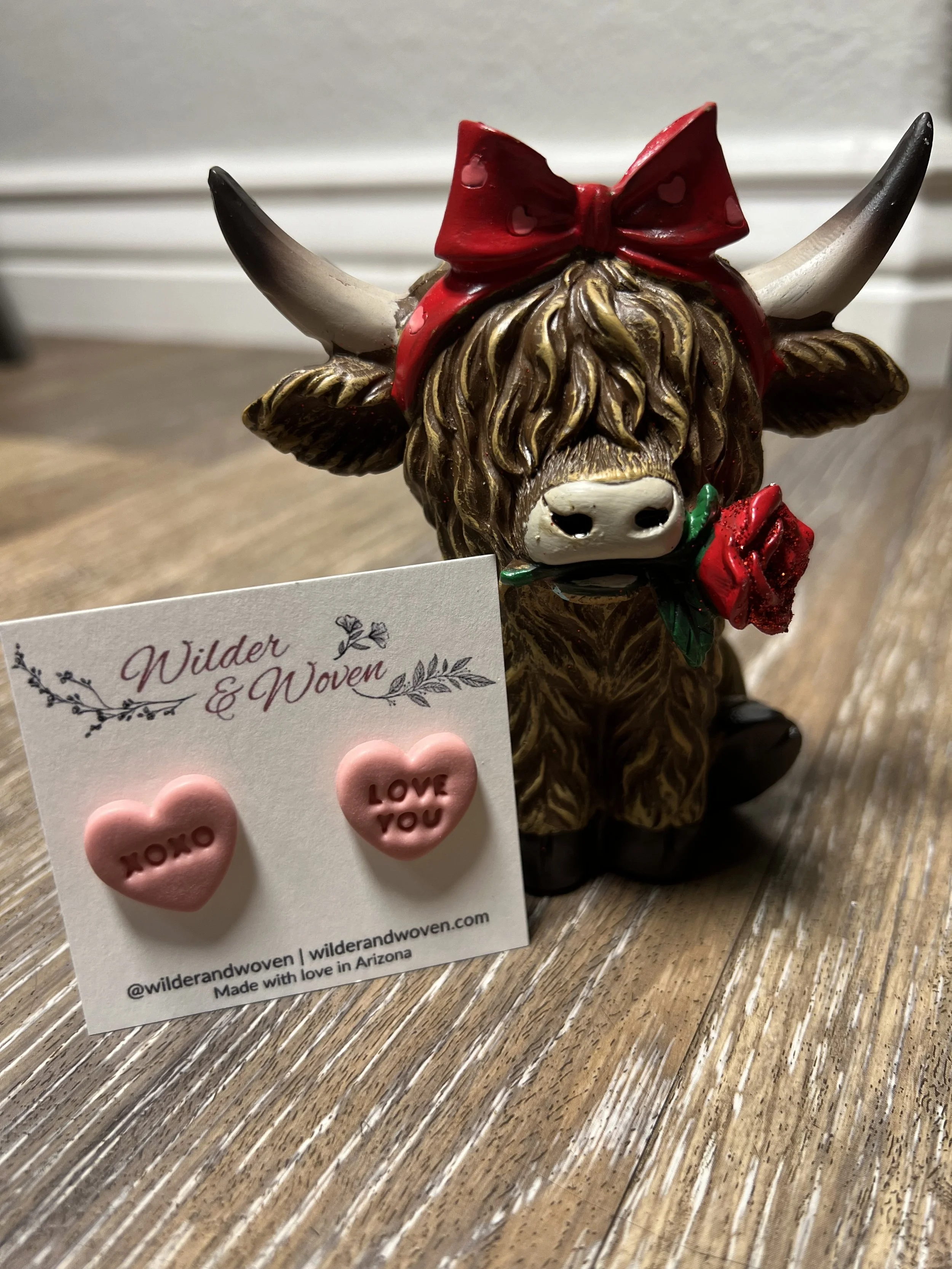 Heartfelt Affection Studs