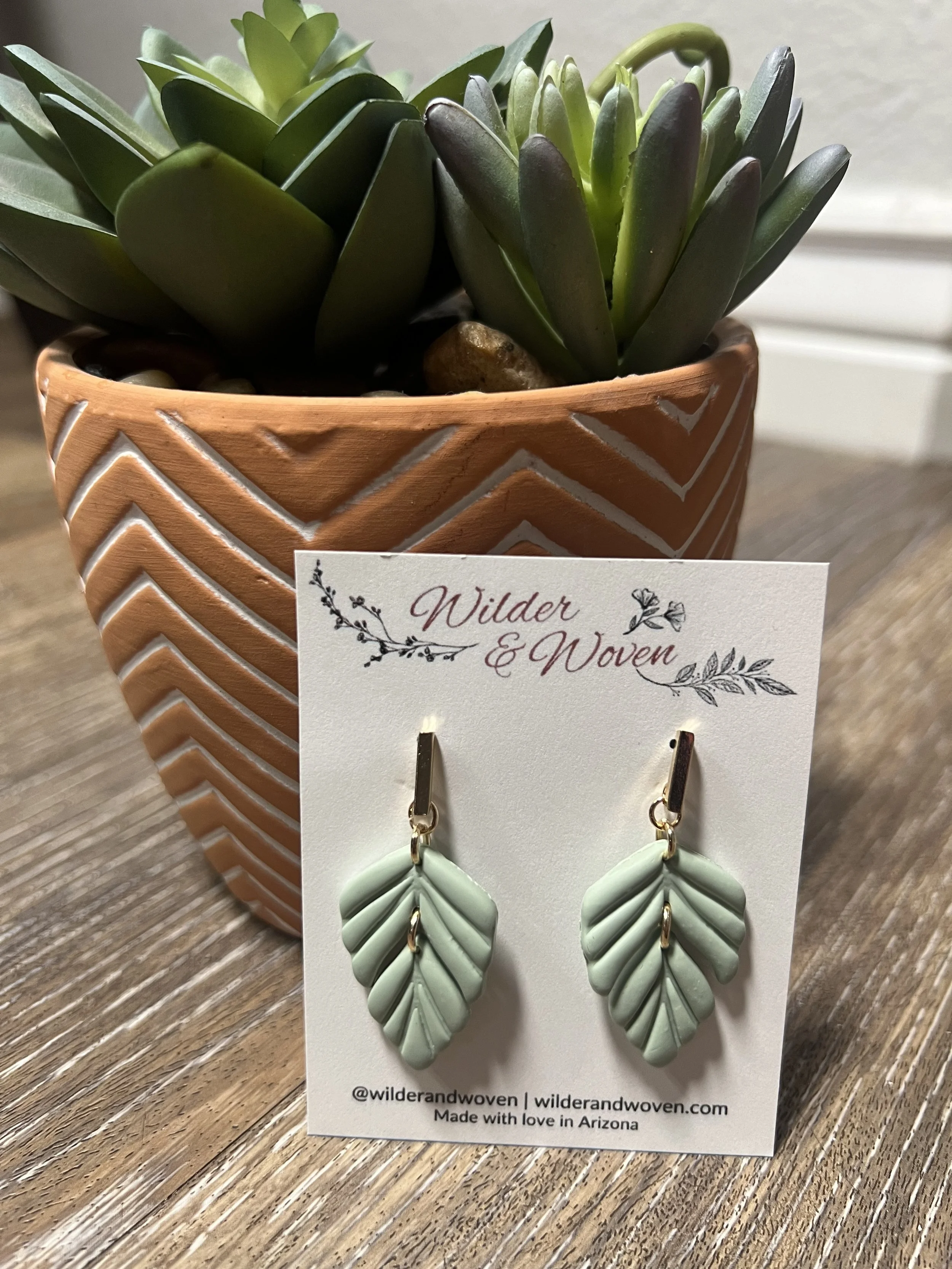 Leaf Dangles | Choose Your Color