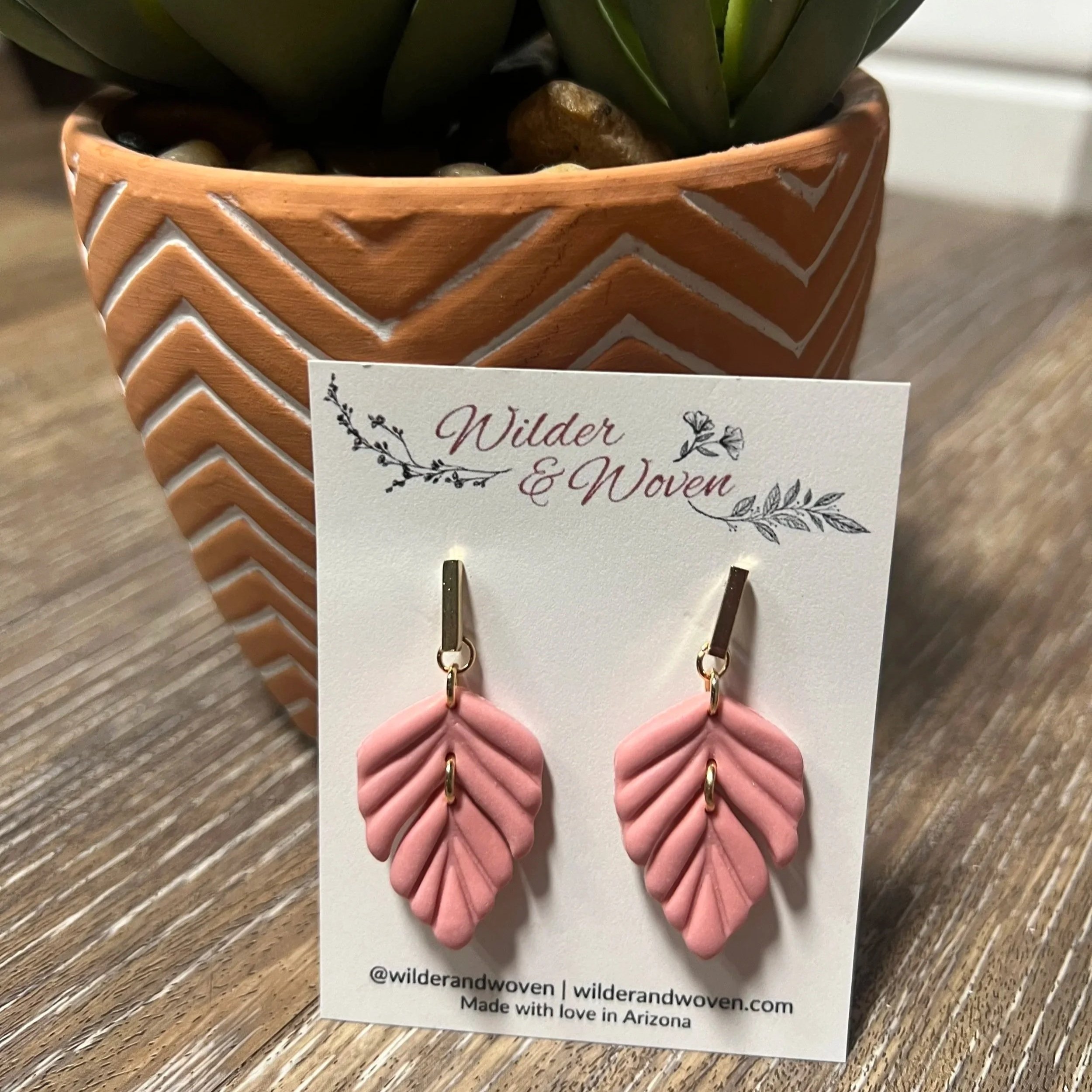 Leaf Dangles | Choose Your Color