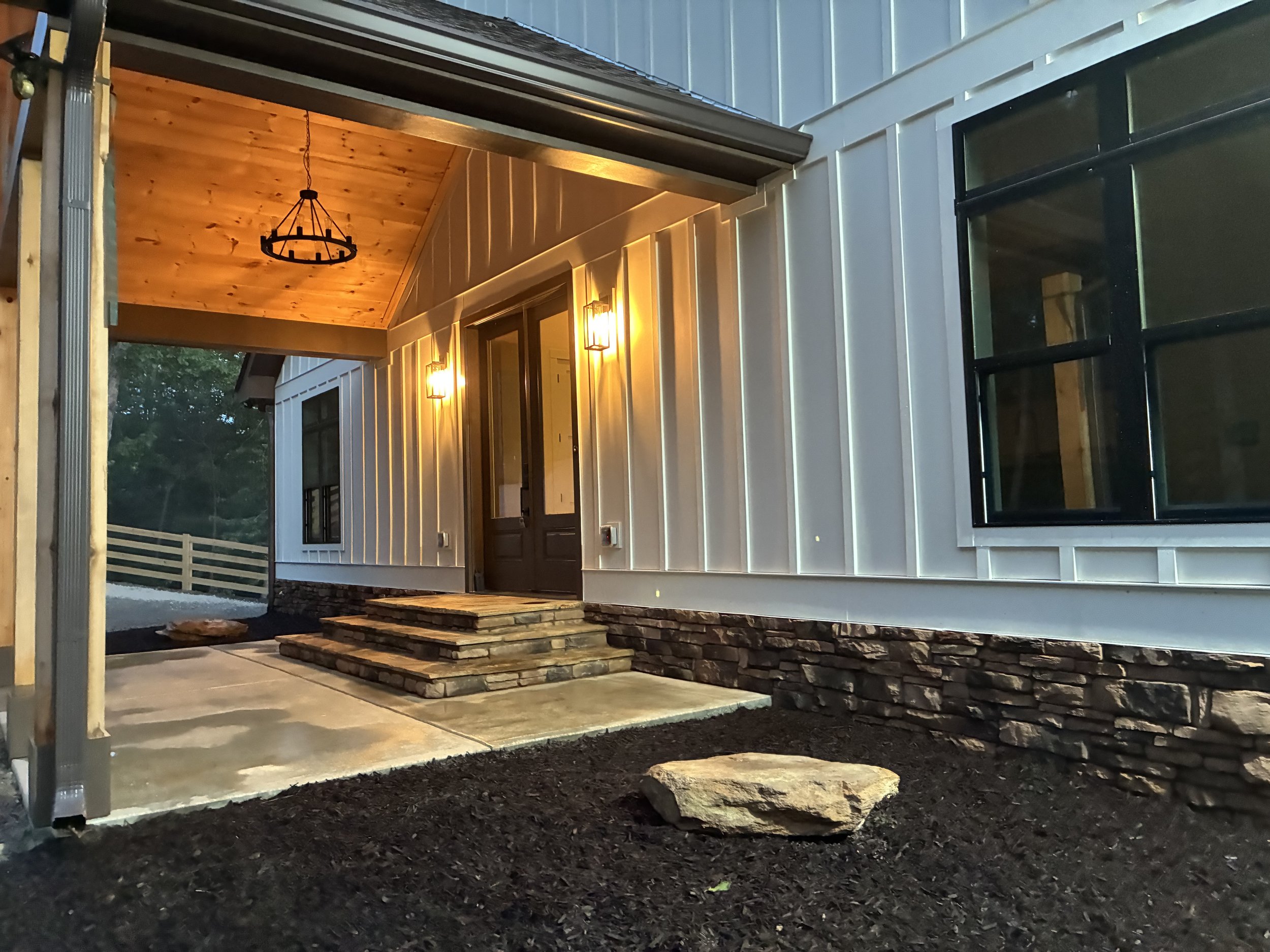 Landscaping completed by Stanley Contracting