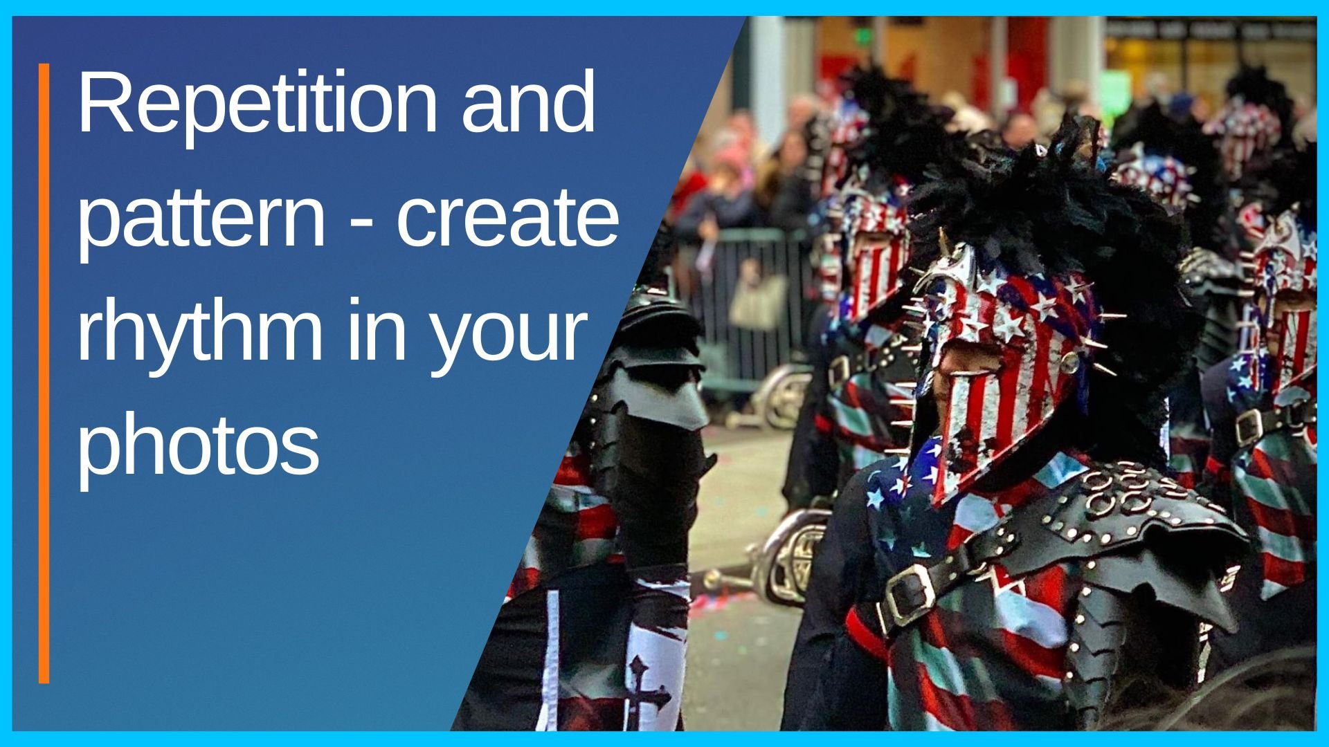 Repetition and pattern - create rhythm in your photos