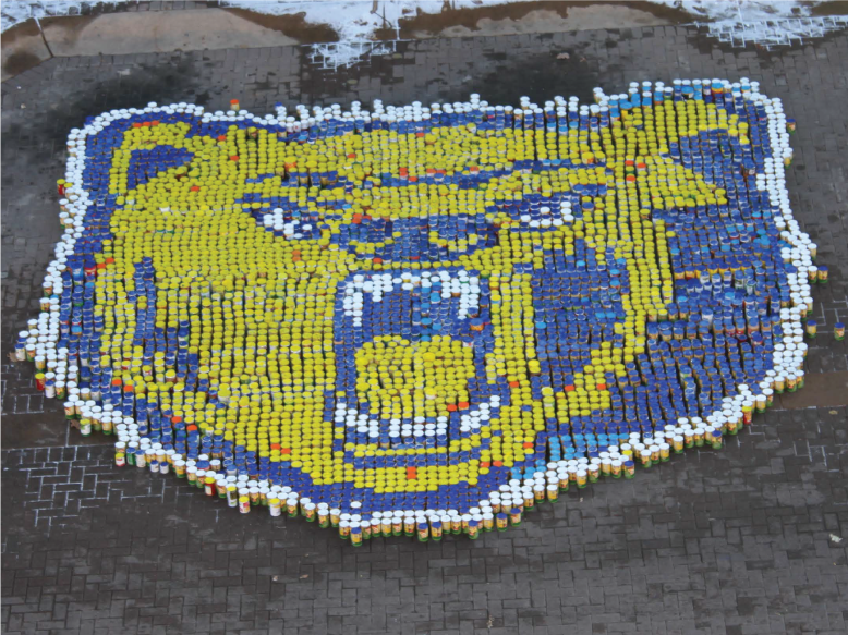 UNCO Bears Canned Food Drive