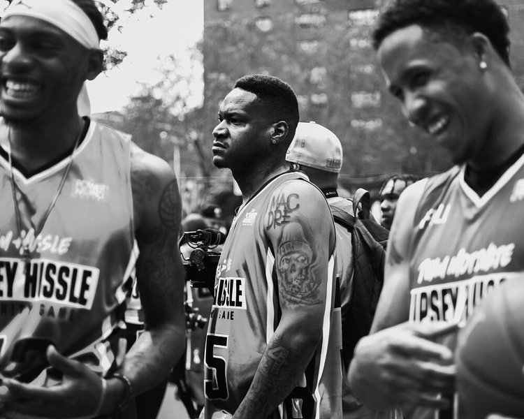 Rucker Park. 
Nipsey Hussle Day 
Harlem, NY