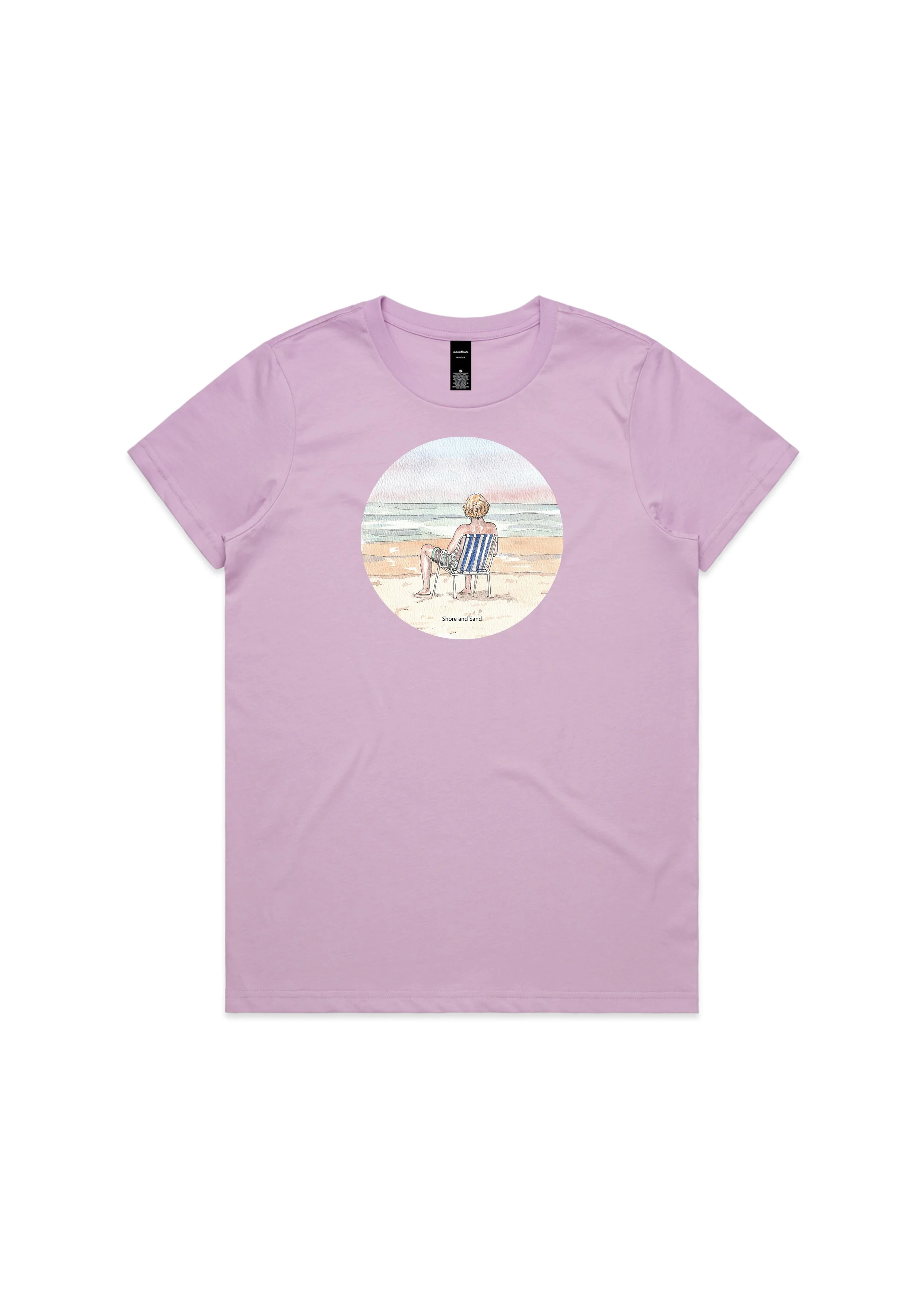 Sunset Boy on Lavender 4001 Maple Tee.jpg