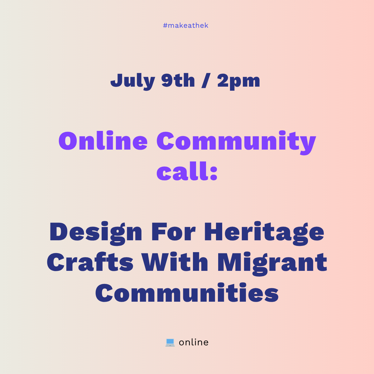 Heritage Crafts and Sustainable Futures
