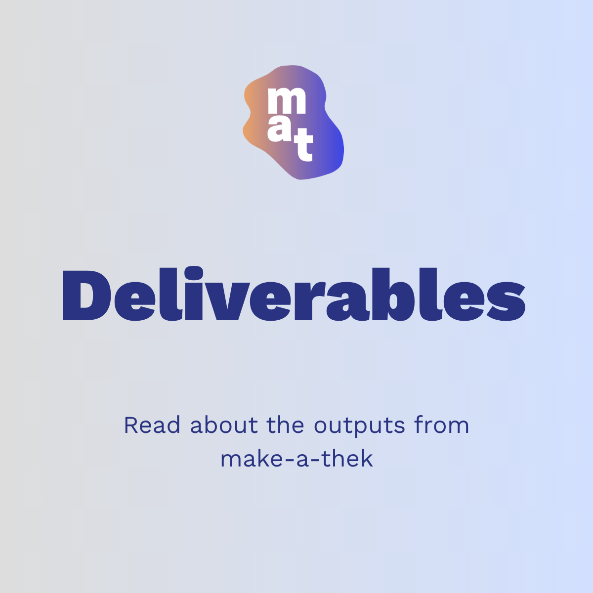 header image for Deliverables Link to Zenodo