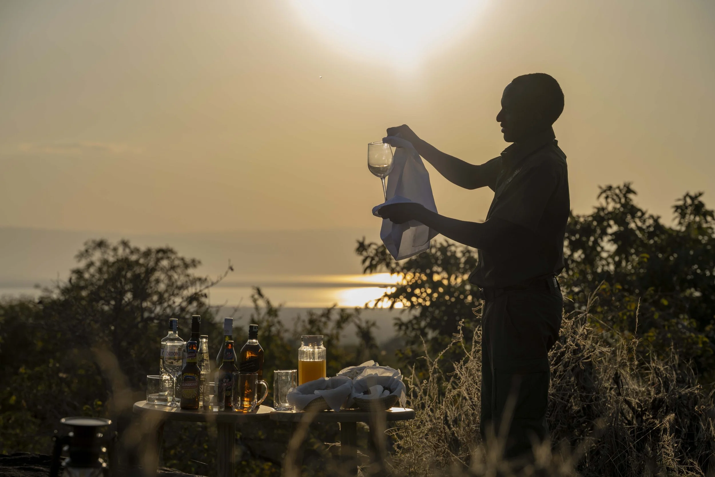 12. Sundowner setup at our boulder viewpoint.jpg
