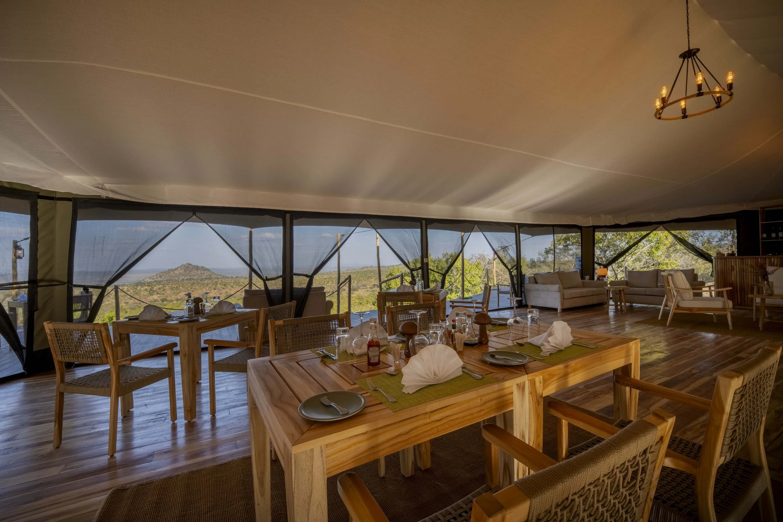 32. Main Dining Tent Set for lunch.jpg