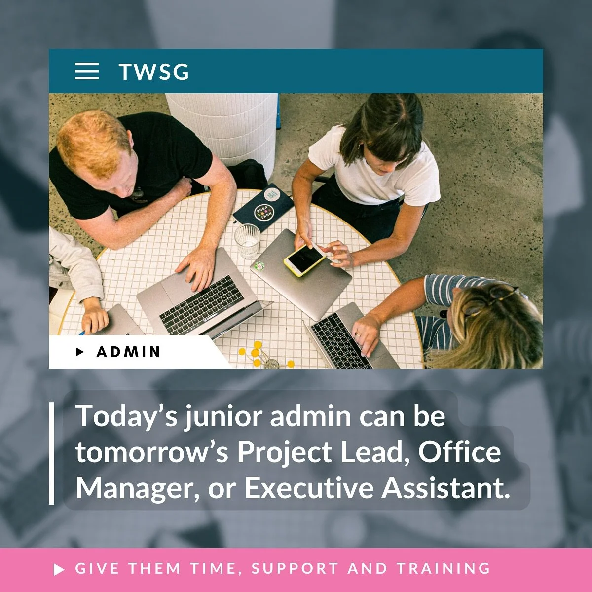 If you are a manager or a junior admin assistant yourself, take the time to ask questions and build rapport. These early days can shape how well a working relationship develops and really support a thriving team #admintraining #flexibleworklife #buil