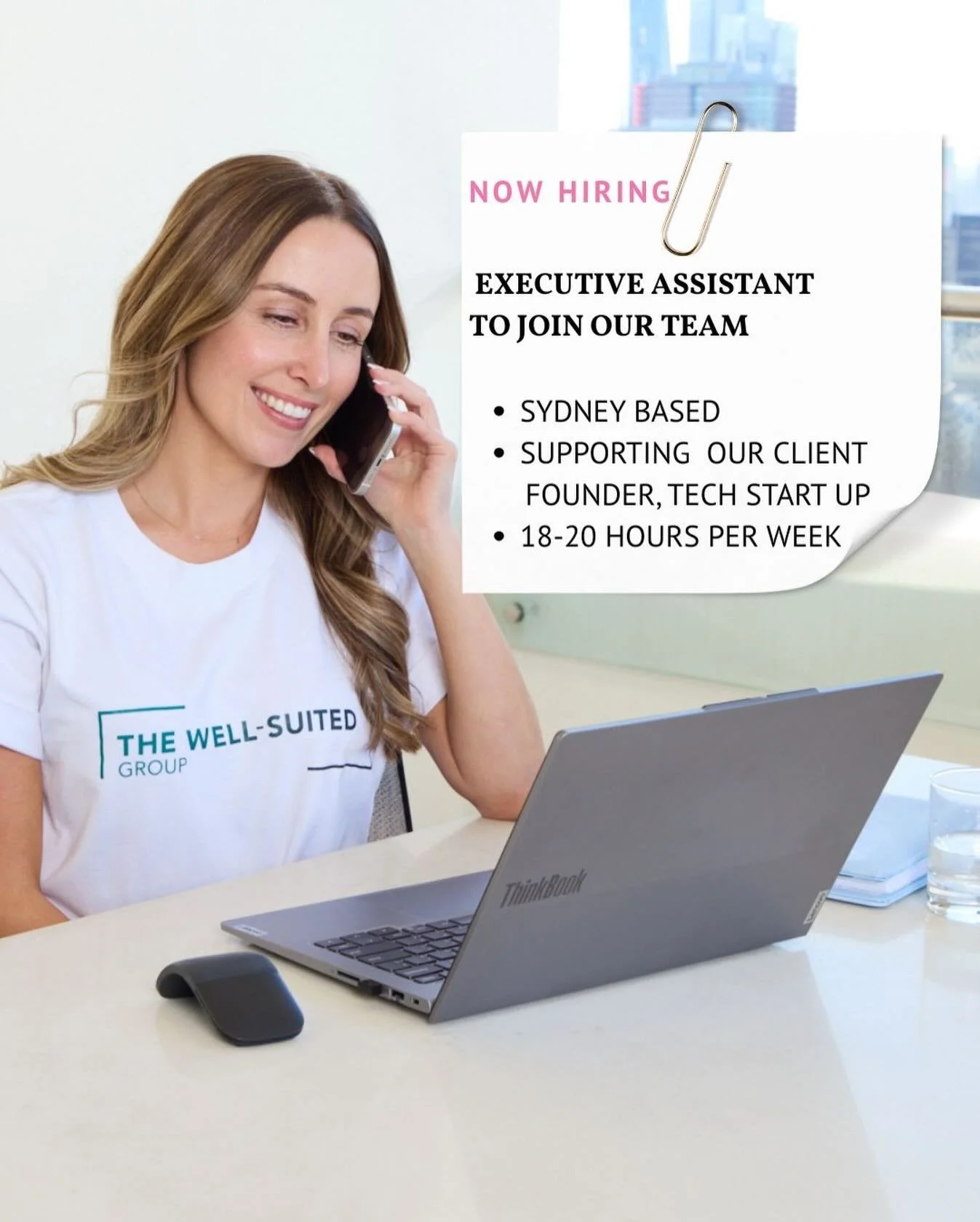 Are you our next team member? 

We have an opportunity for an experienced Executive Assistant to support our new client in the tech space! 

Experience in a start up environment preferred. 

This is a flex role, however, looking for someone Sydney ba