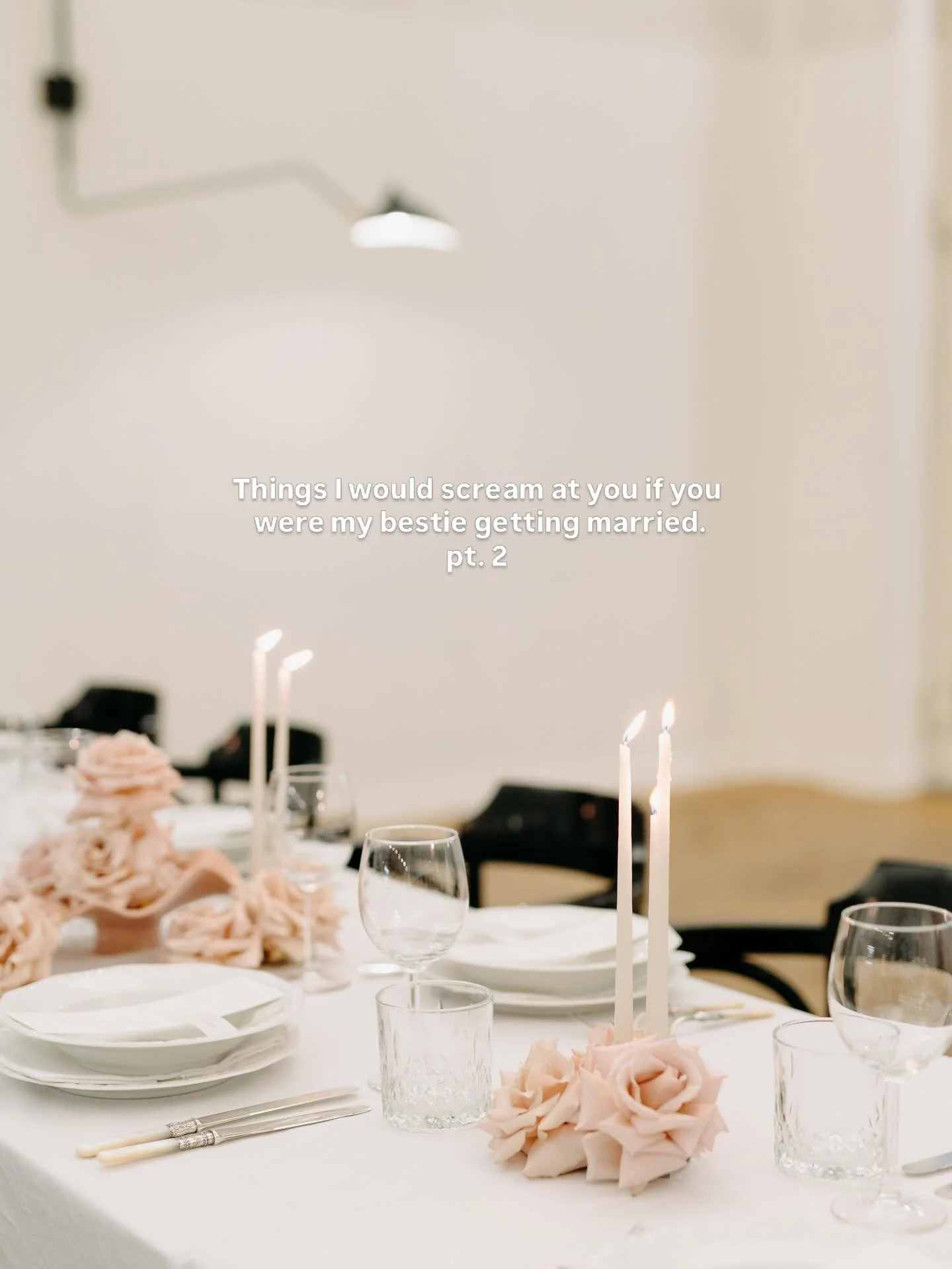 A plus one is not a party favour. It&rsquo;s a seat at one of the most intimate days of your life.

Yes, I&rsquo;d be sooo annoyed if my bf is invited and I&rsquo;m not 🤭 if you&rsquo;ve been together 8+ years, that&rsquo;s not a plus one, that&rsqu