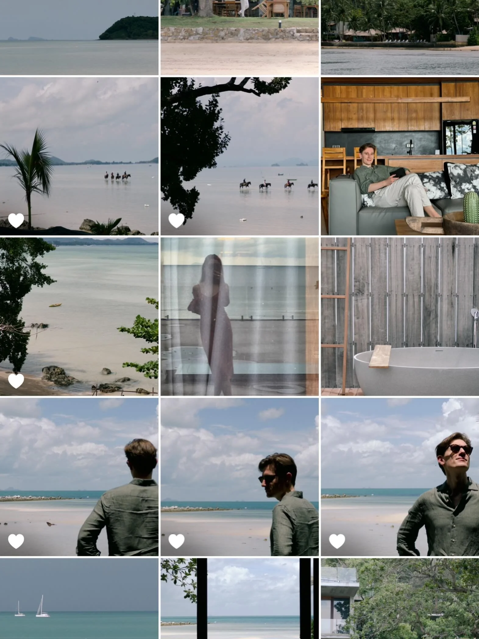 Rainy season in Thailand feels like living inside a Nicholas Sparks movie. Warm air, dramatic skies, tropical rain, endless blue. 

Only thing breaking the illusion is the fact that I have approximately 100 perfect photos of my boyfriend on my camera