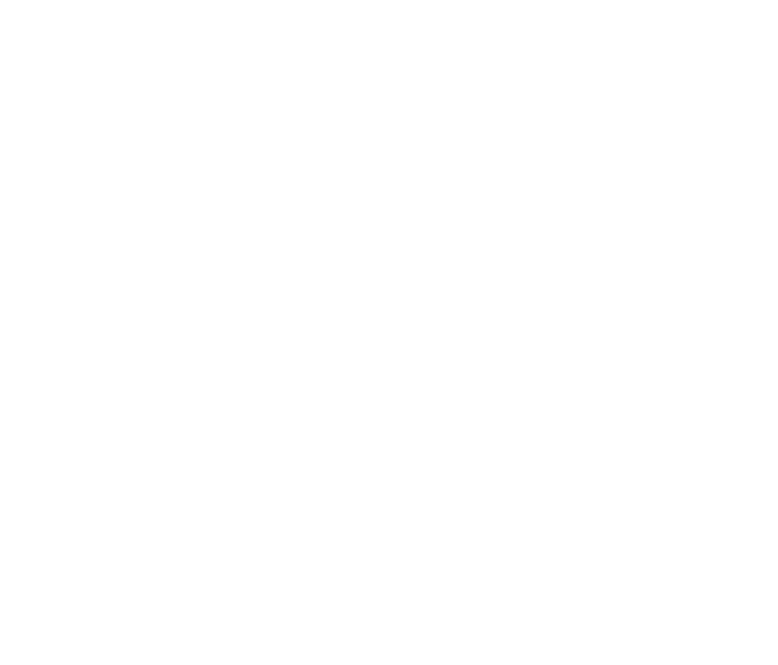 Stylized letter 'B' with a cursive flourish on a black background