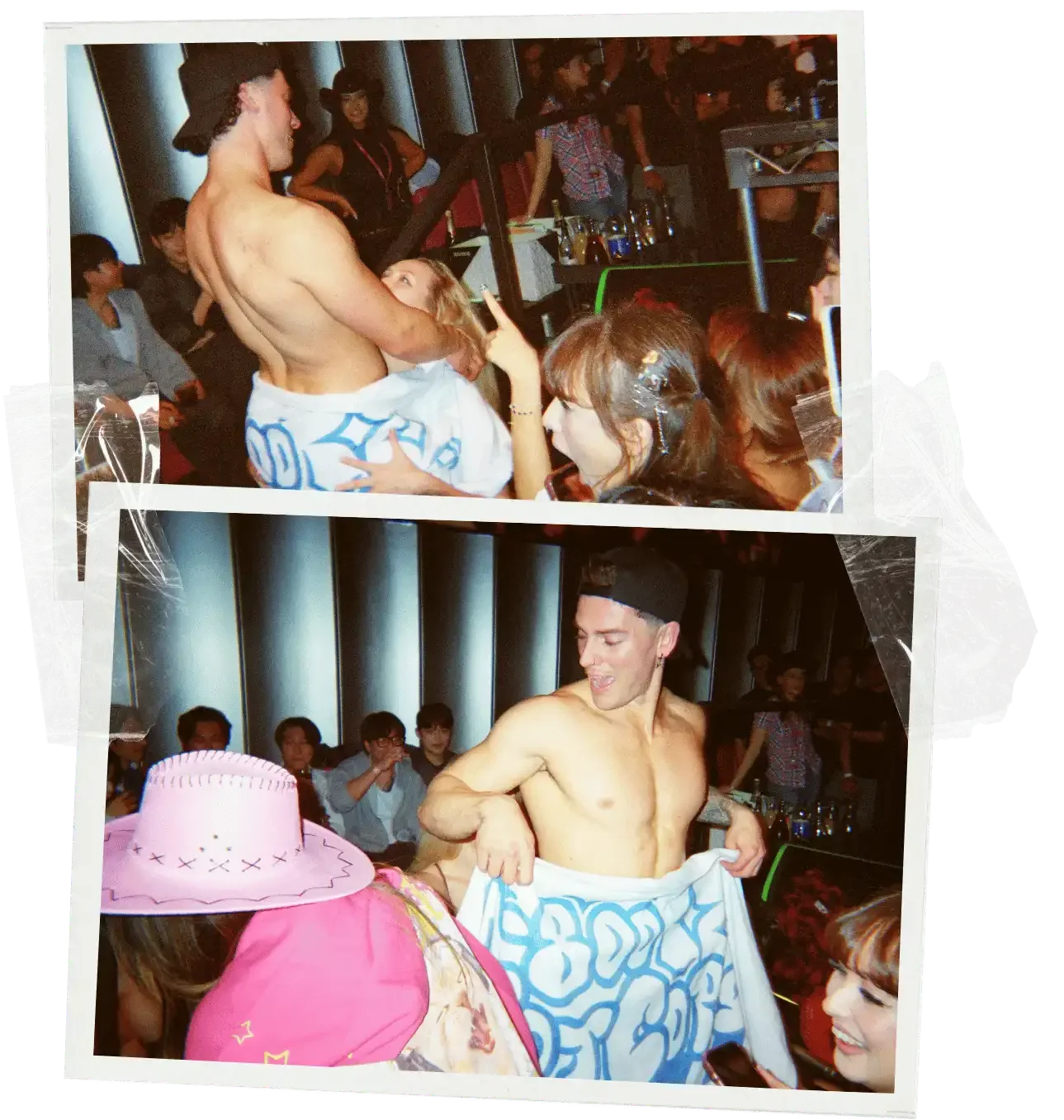 Melbourne male stripper performing at Ms Collins in the CBD for a hens party event.
