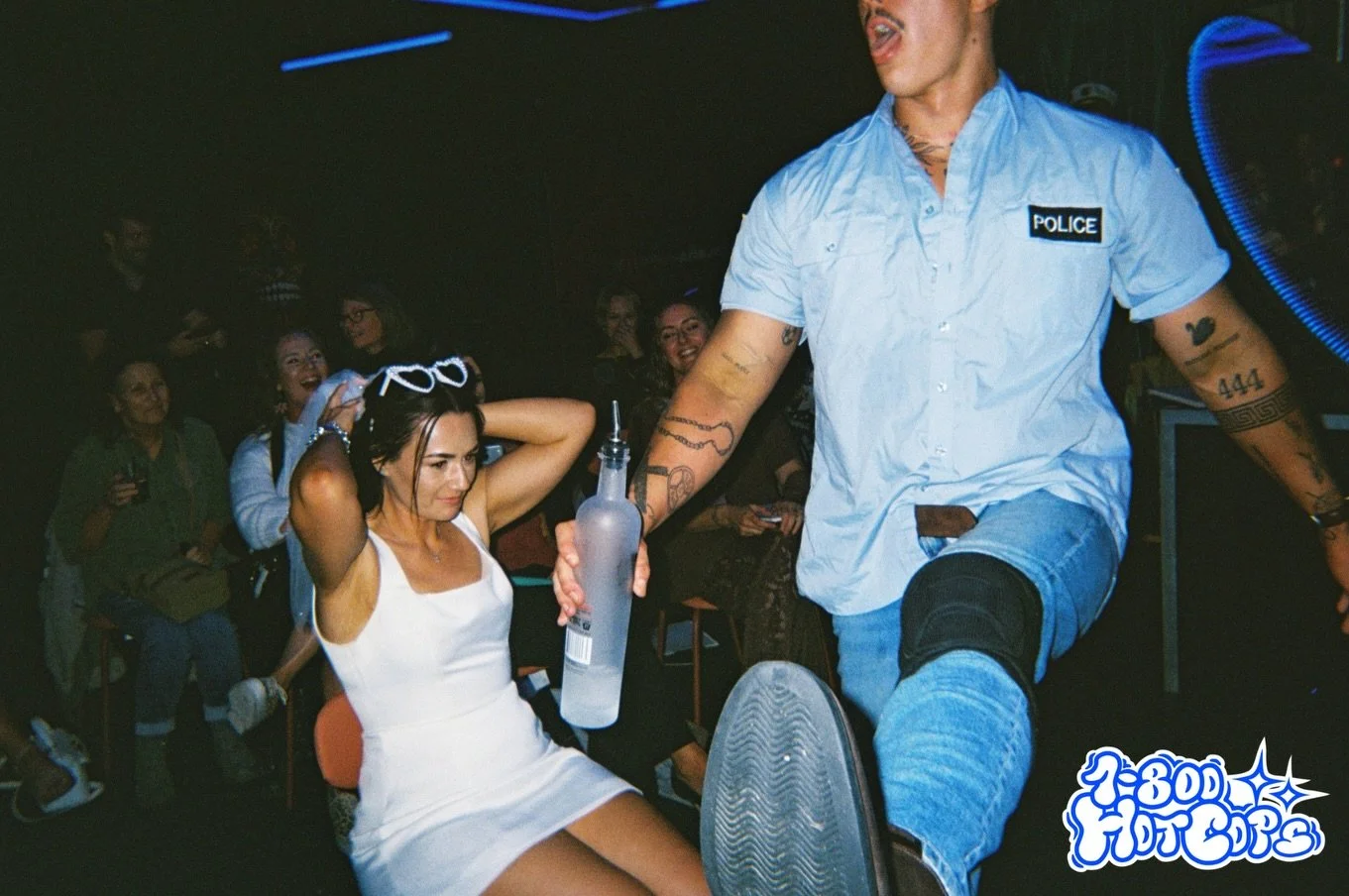 Nobody at the venue knew what was coming. 🚔
One minute it was a regular night. The next, the stage had been taken over - police uniform, handcuffs, absolute pandemonium.

This is what happens when someone in Melbourne, Geelong, the Mornington Penins