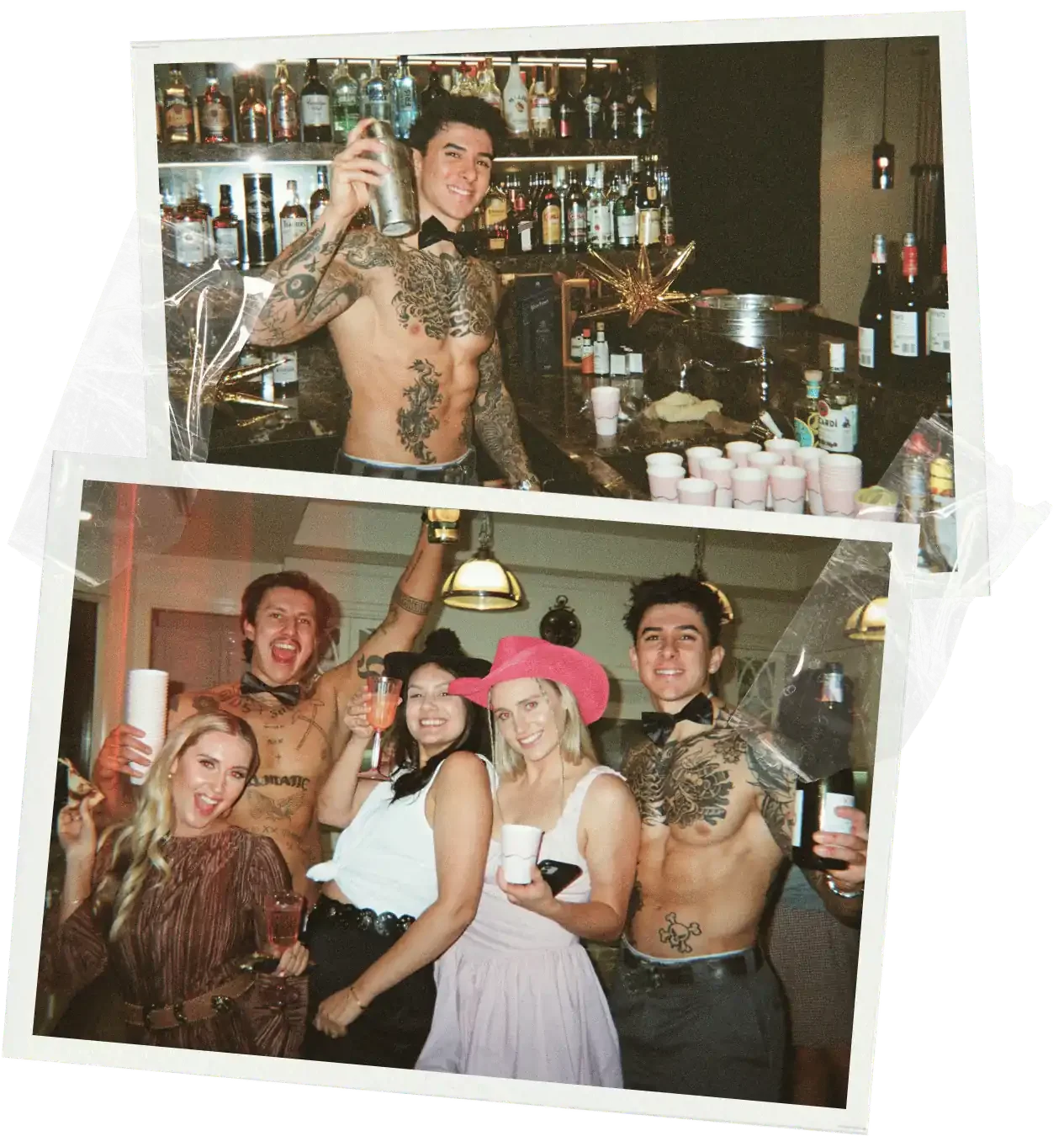 double mobile bartender service for hens parties