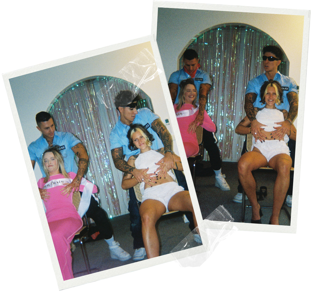 Double HotCop Strip Show Newcastle — two male strippers package from $550 by 1-800 HOT COPS