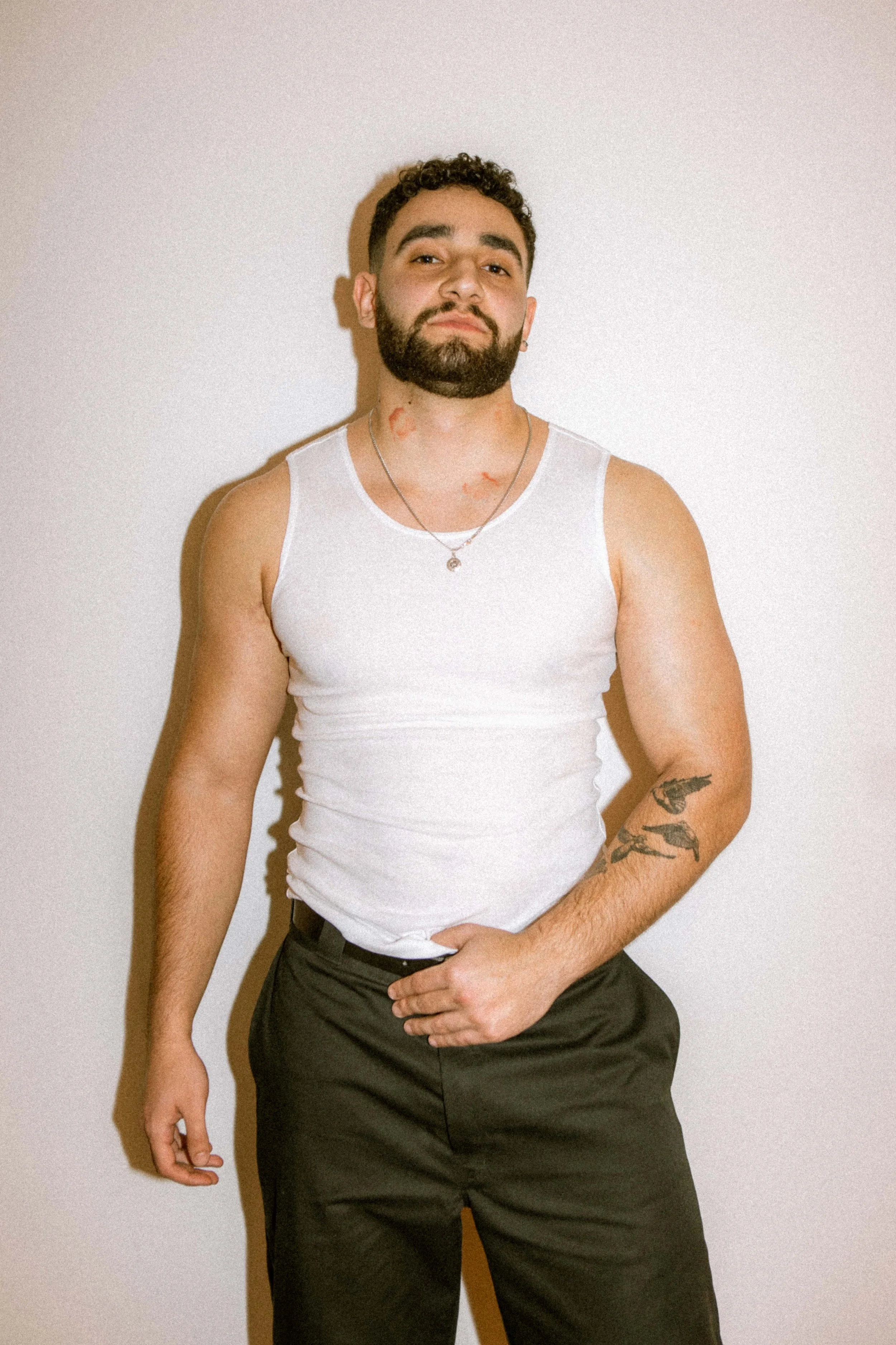 photograph of max hungwell a topless bartender from melbourne