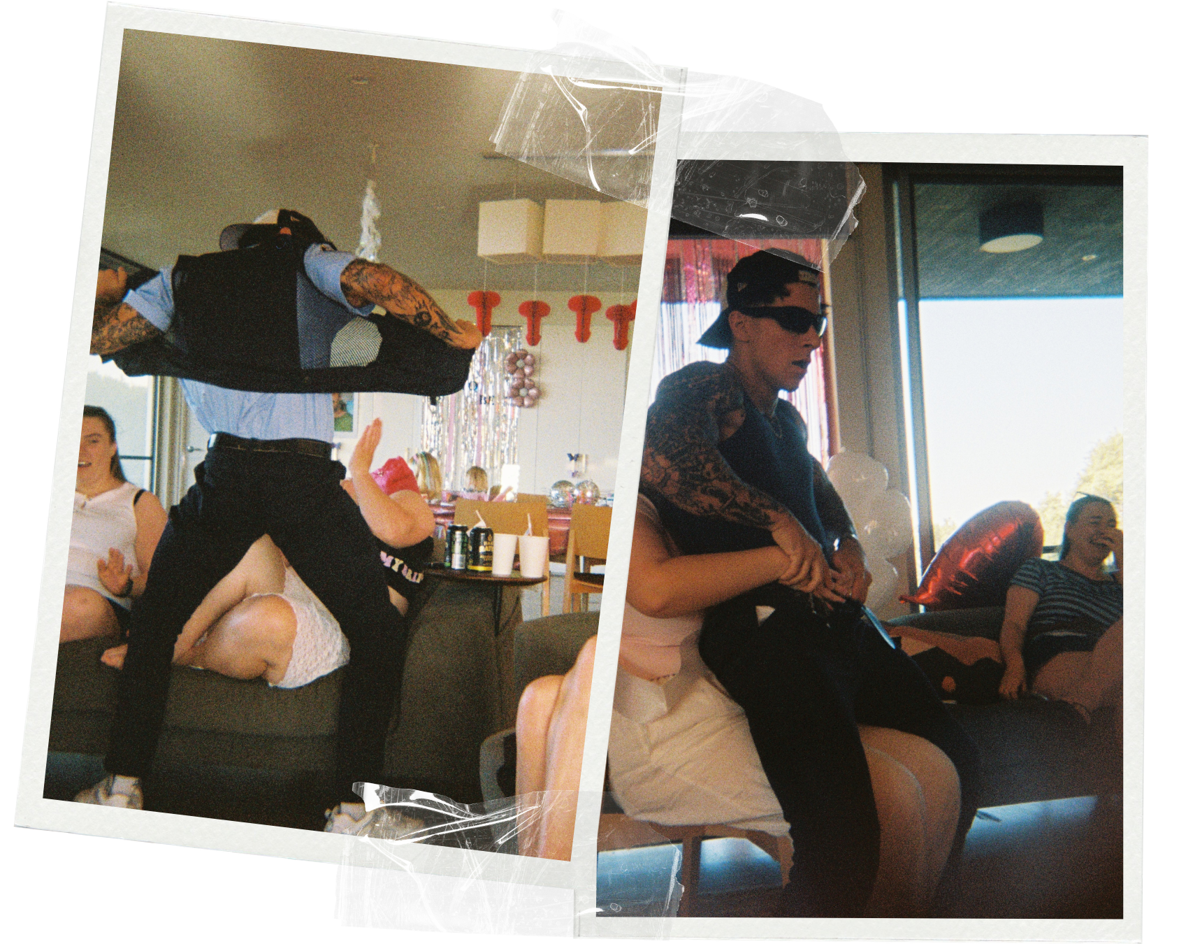 Candid shots from a Gold Coast Male Stripper show from 1-800 HOT COPS