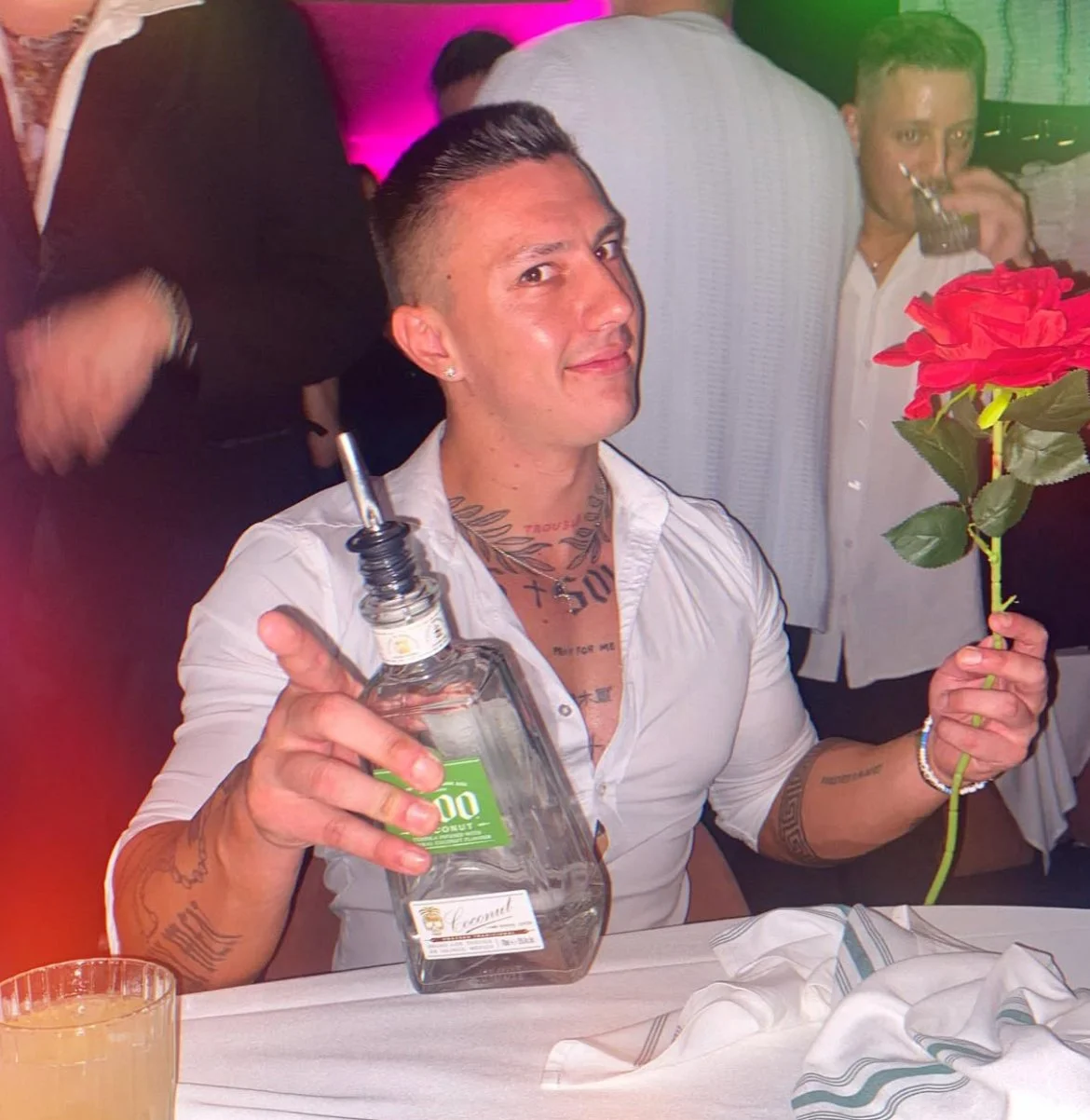 Dirk Diggler smiling with confident party vibe - Melbourne hens party entertainer.