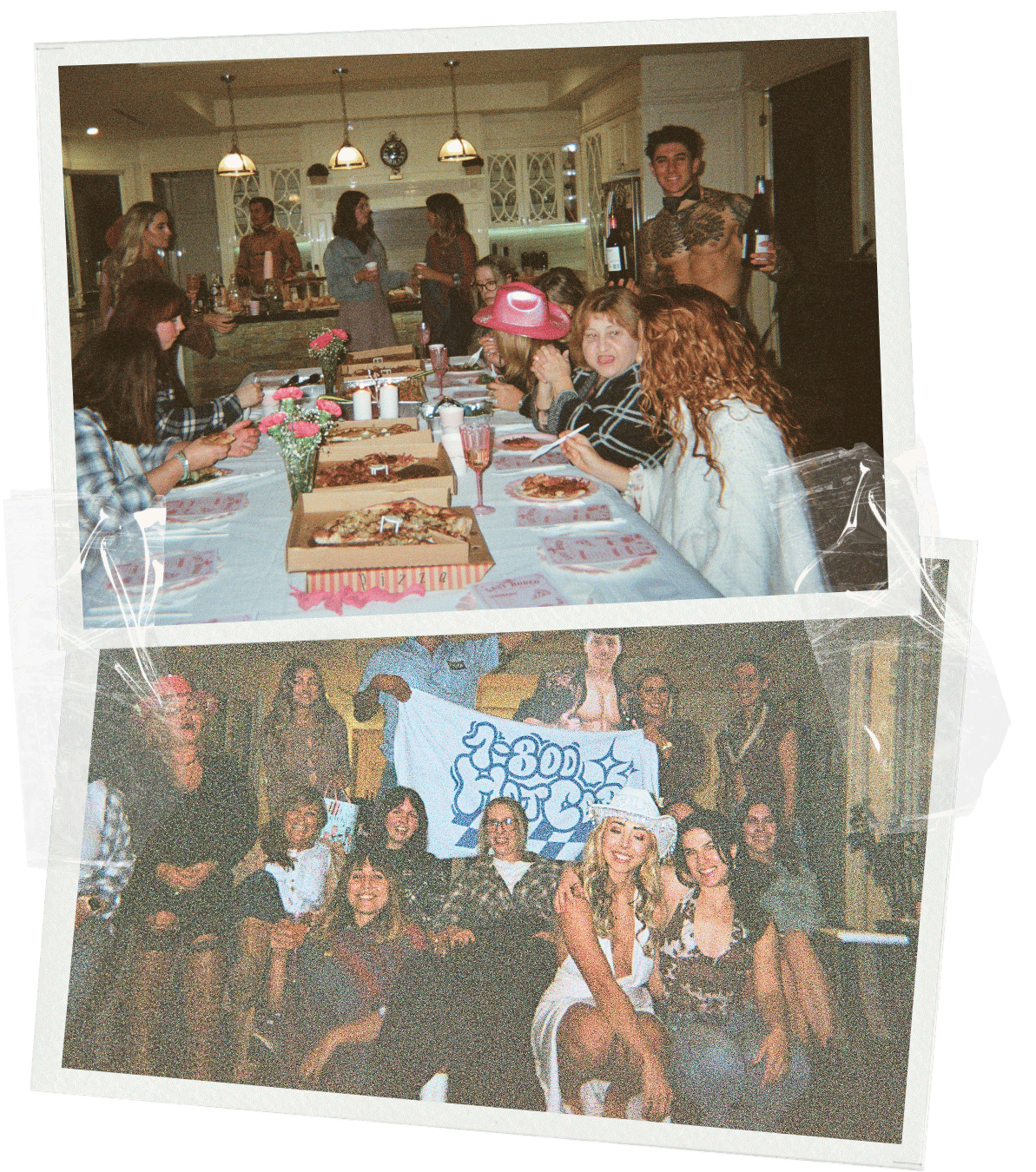 Hens night dinner party with hosting and waitering from topless barmen in Adelaide