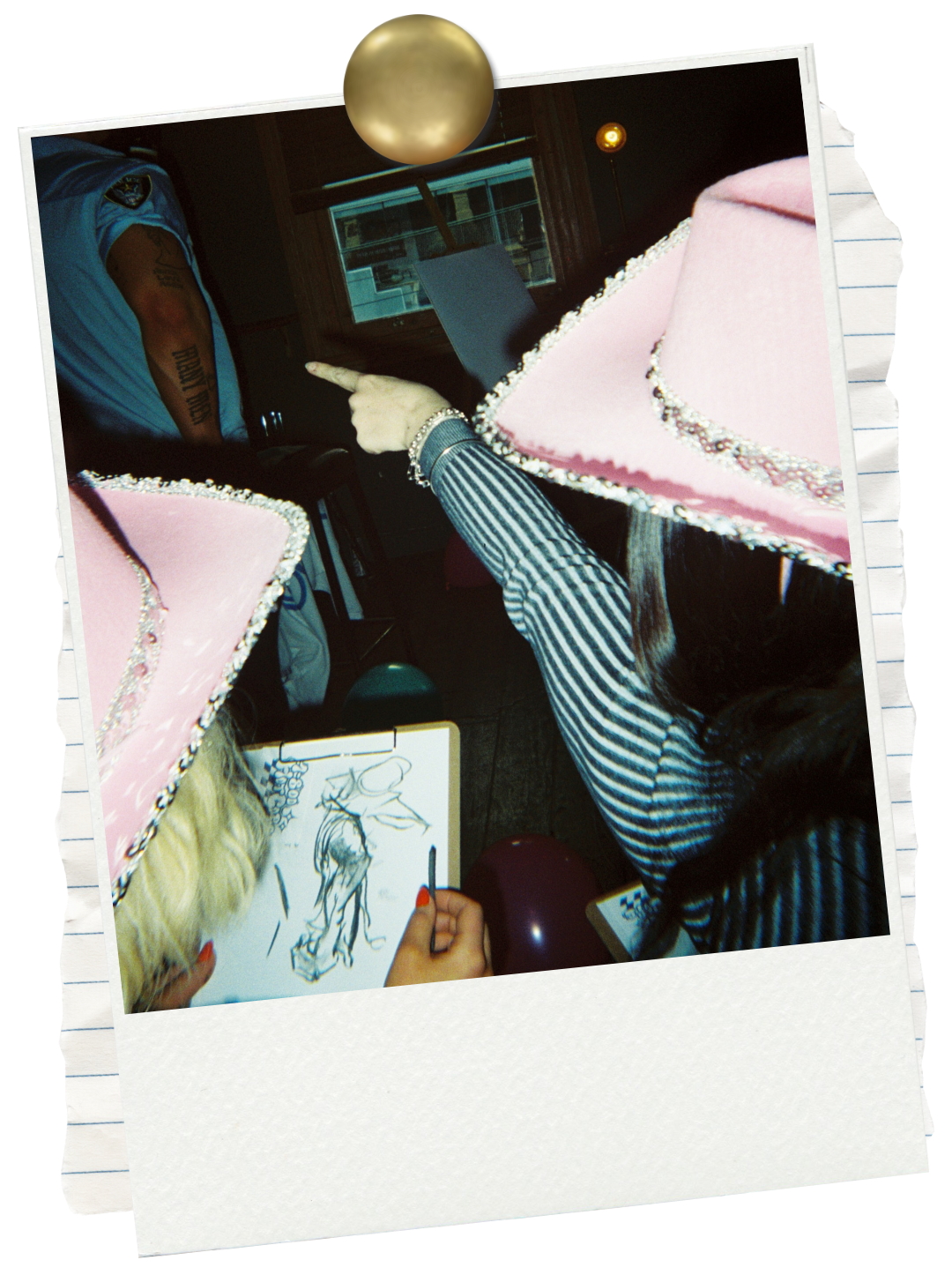 Brunswick & Fitzroy hens party Sketch & Sip at The Rochey – guests drawing and laughing in the private art lounge