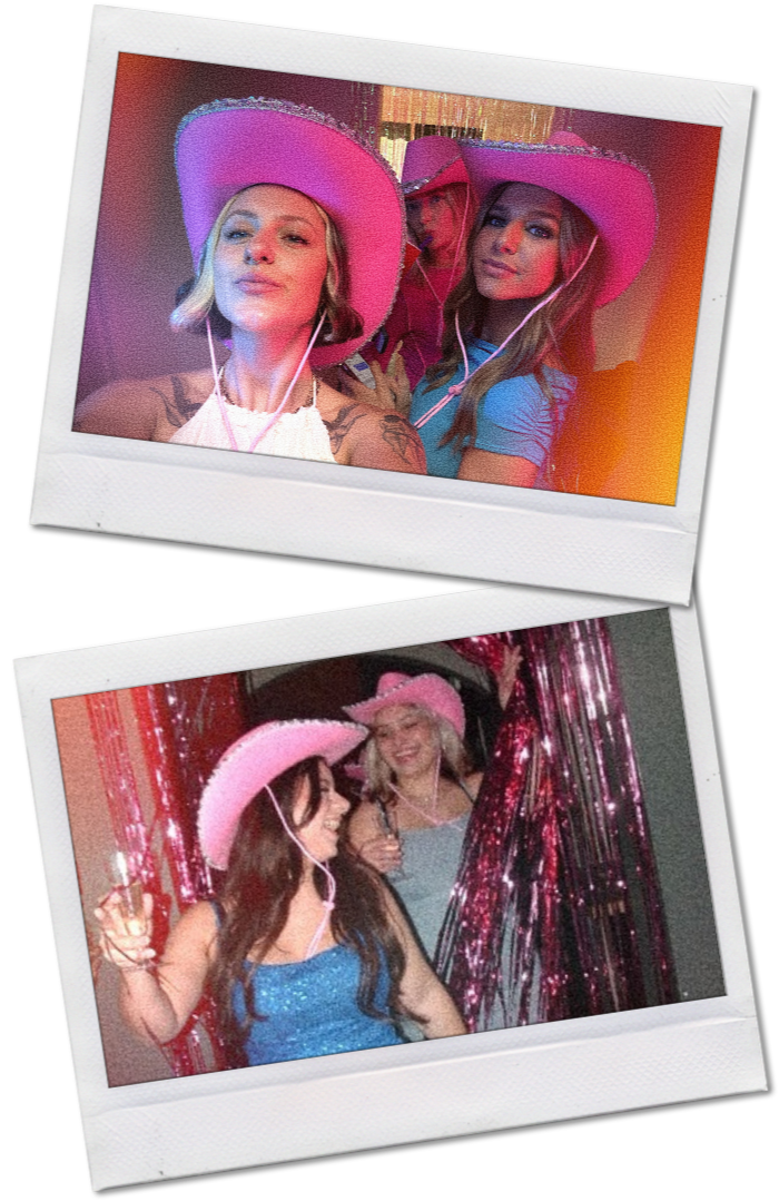 Newcastle hens party group photo - 1-800 HOT COPS entertainers with guests at a Newcastle hens night