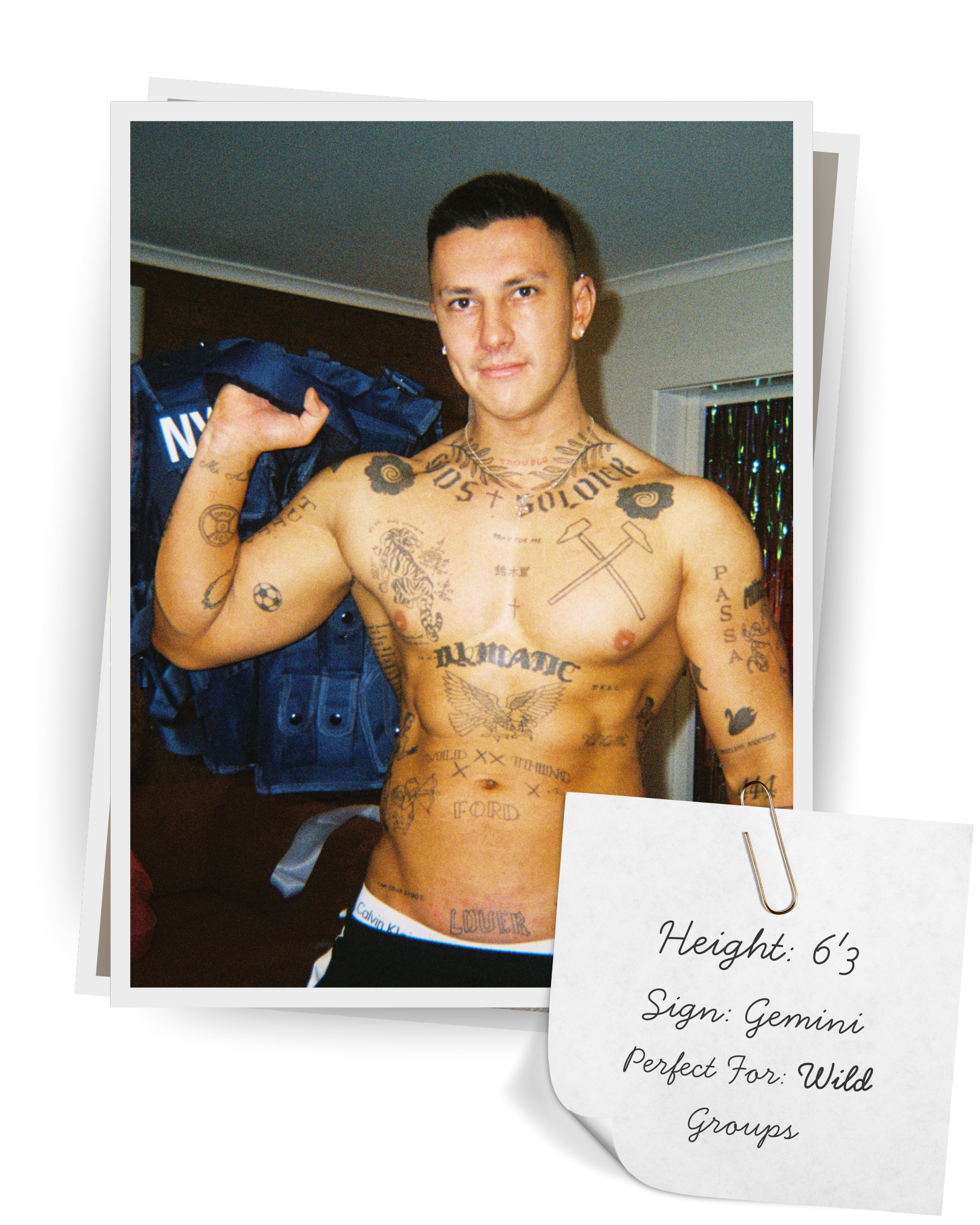 Dirk Diggler - Hot Cop performer for hens parties and private events