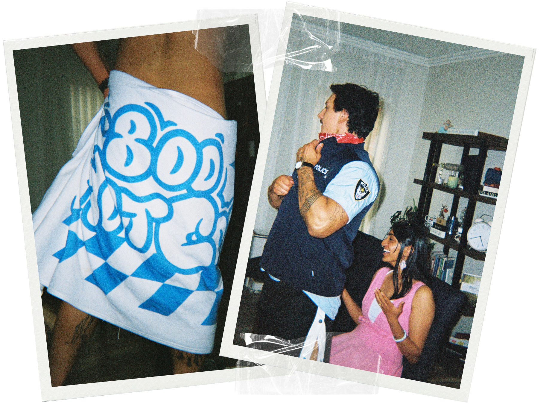 1-800 HOT COPS male stripper performing a Signature HotCop Strip Show for a hens party in Ballarat — candid performance shots from a private Ballarat Airbnb