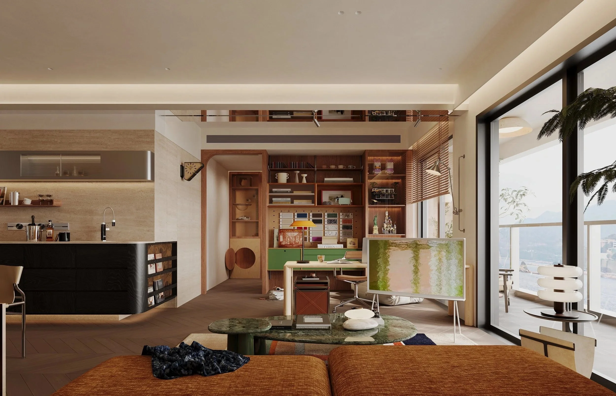 Project｜Stylish Multi-Functional Home