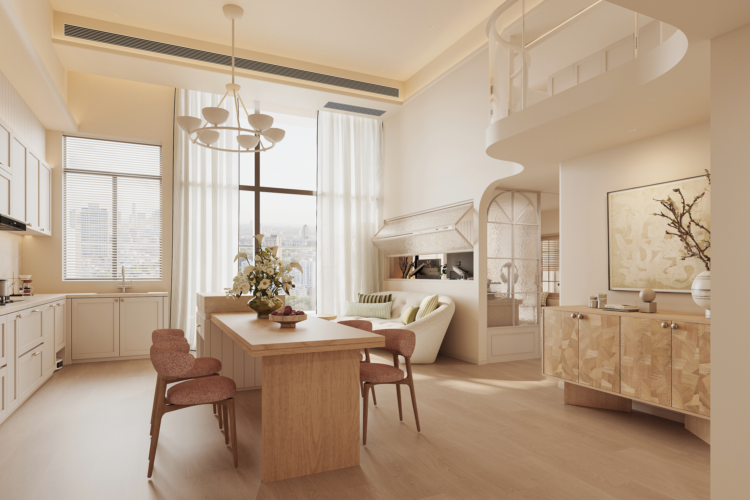 Project｜Airy Layered Sanctuary